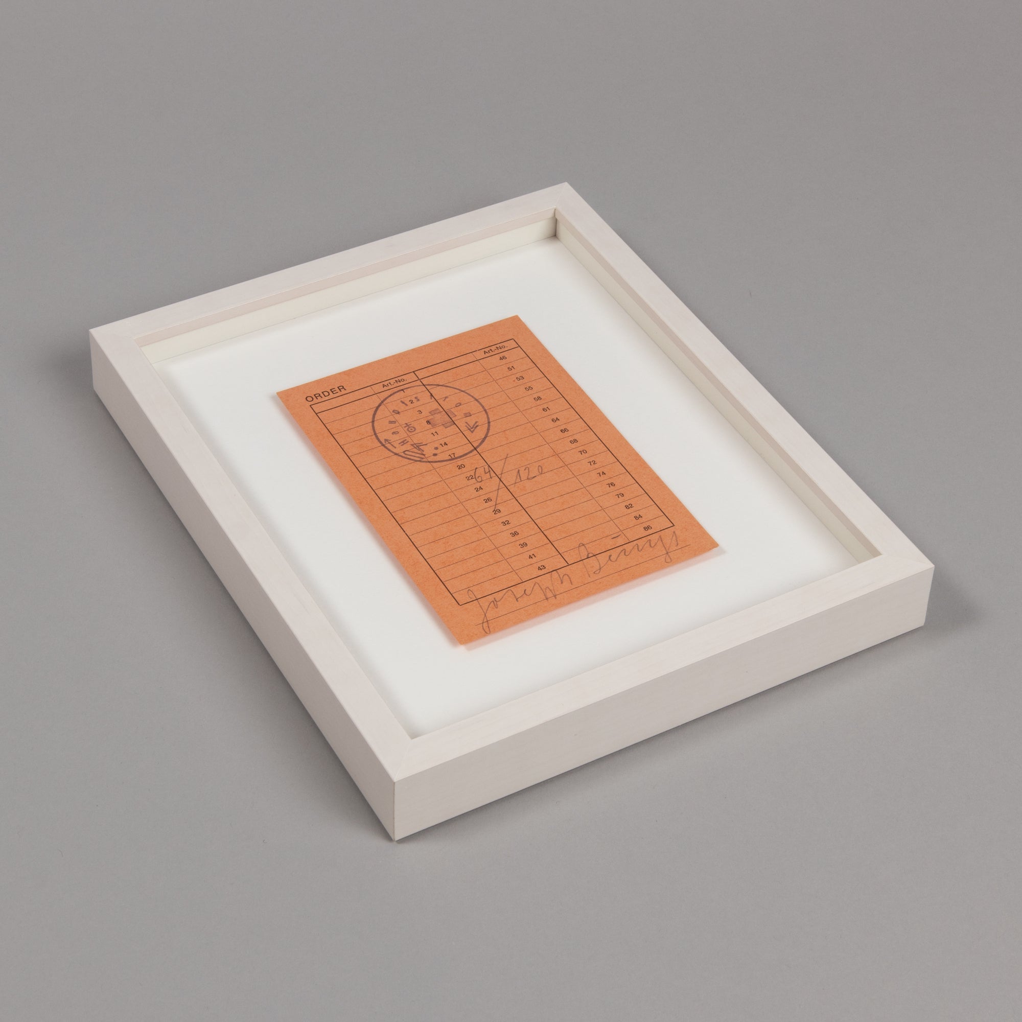 Joseph Beuys – Order