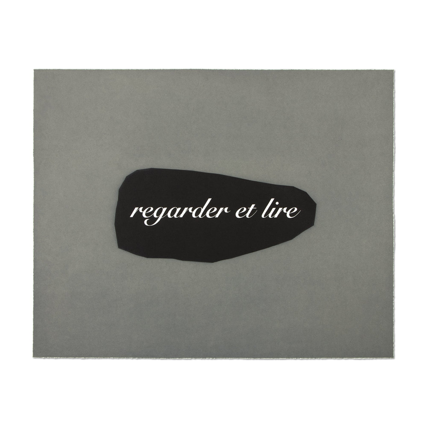 Joseph Kosuth - L'Essence de la rhétorique...