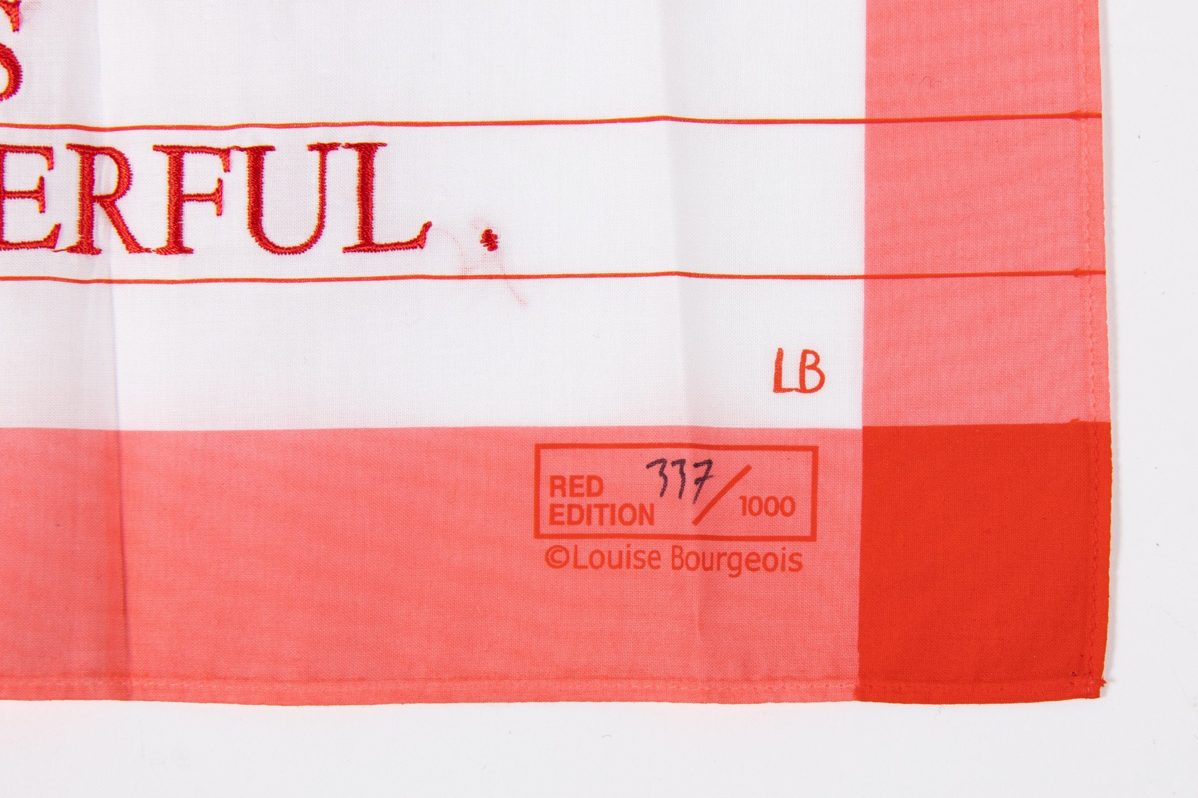 Louise Bourgeois - I Have Been to Hell and Back (Red)