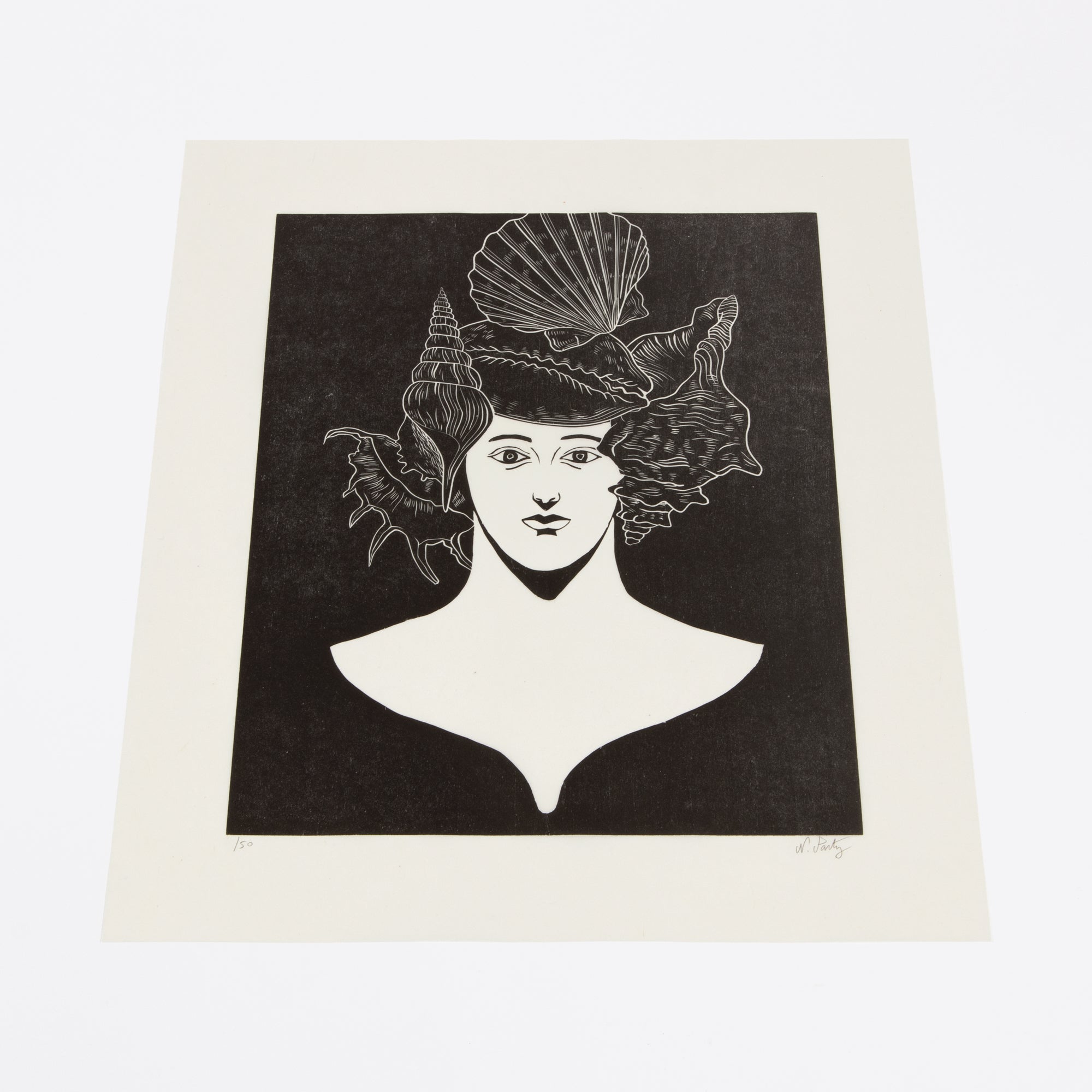 Nicolas Party - Portrait with Shells