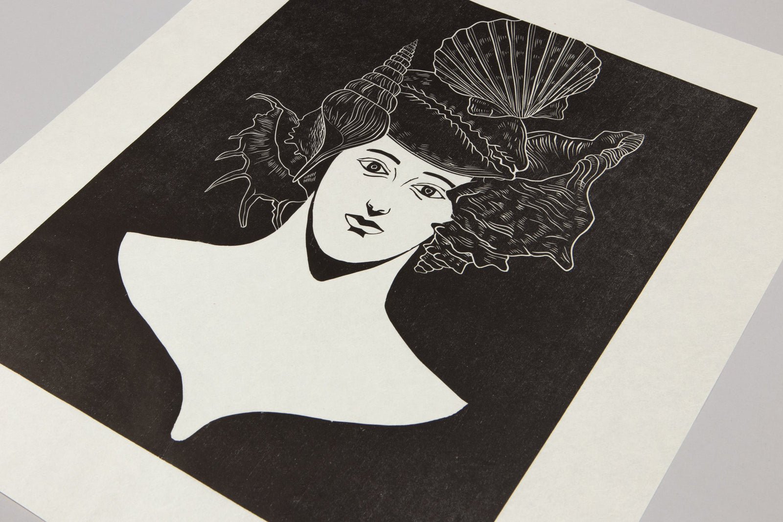 Nicolas Party - Portrait with Shells