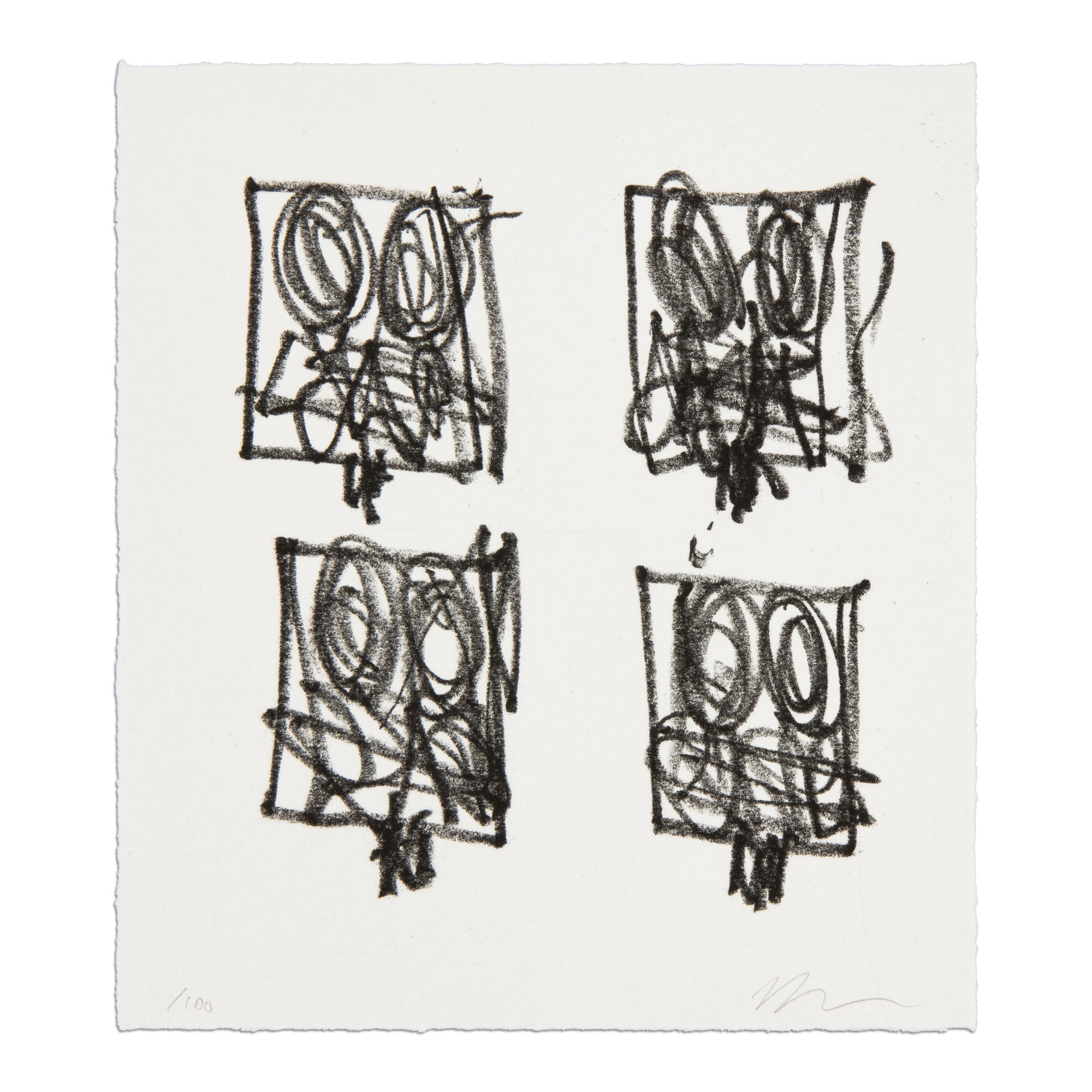 Rashid Johnson - Untitled Anxious Print | Art Editions for Sale |