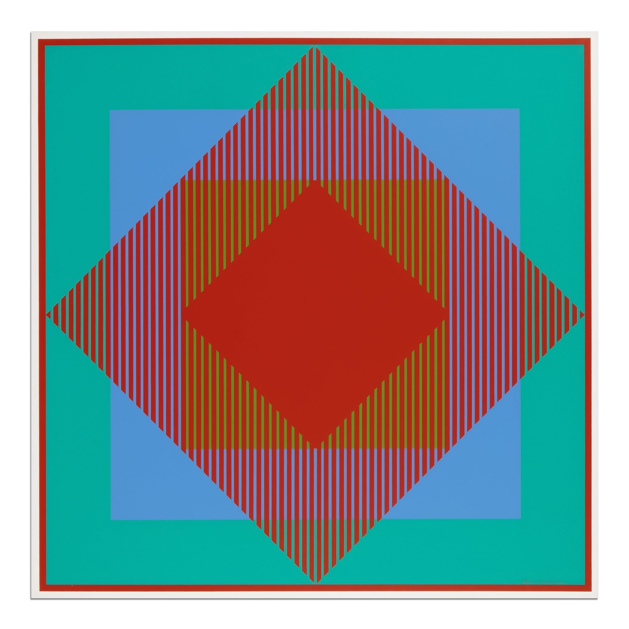 Richard Anuszkiewicz – 6 Seritypien