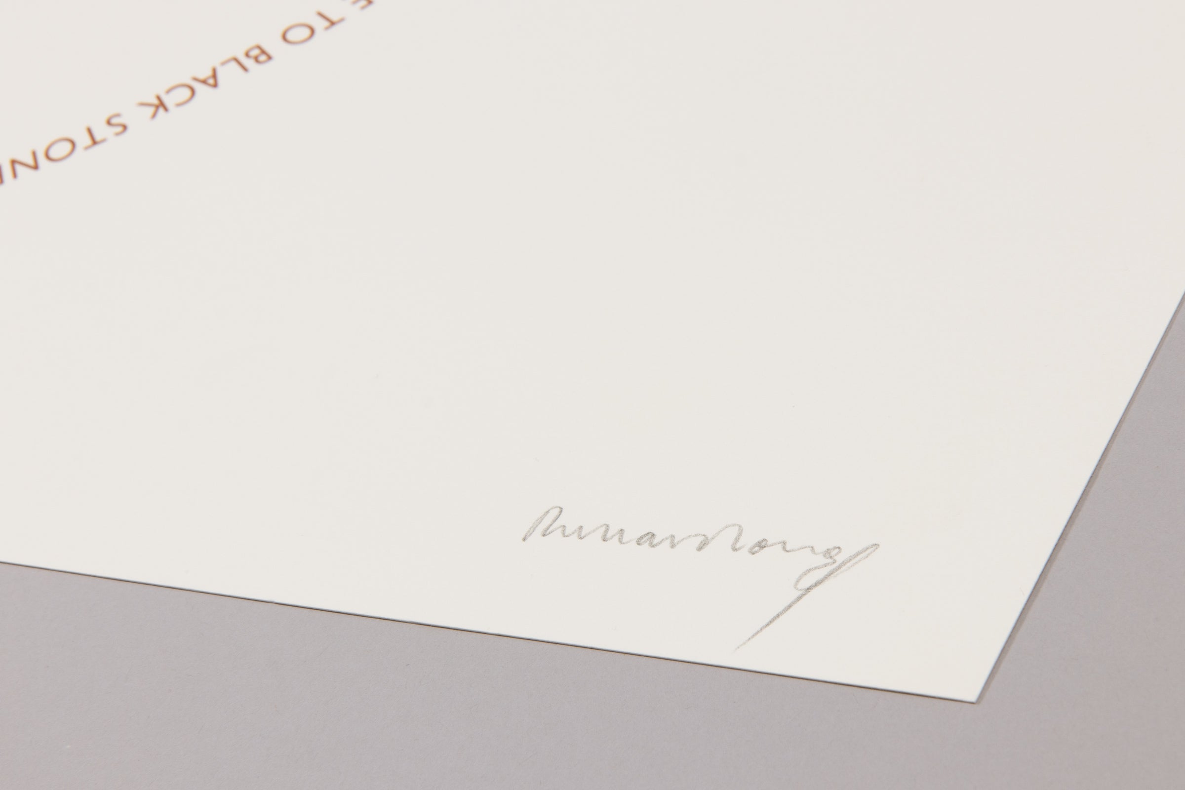 Richard Long - Two Sahara Works