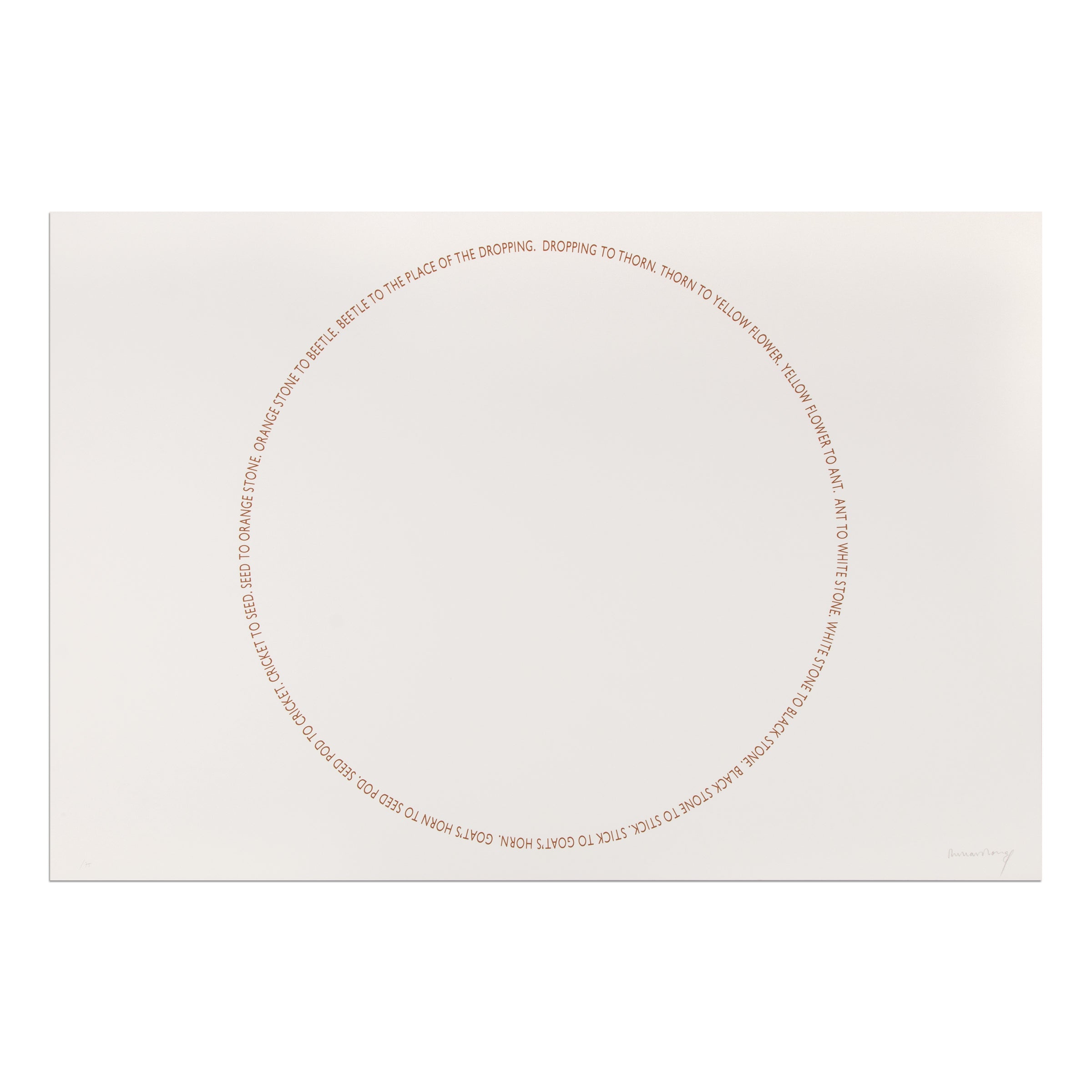 Richard Long - Two Sahara Works