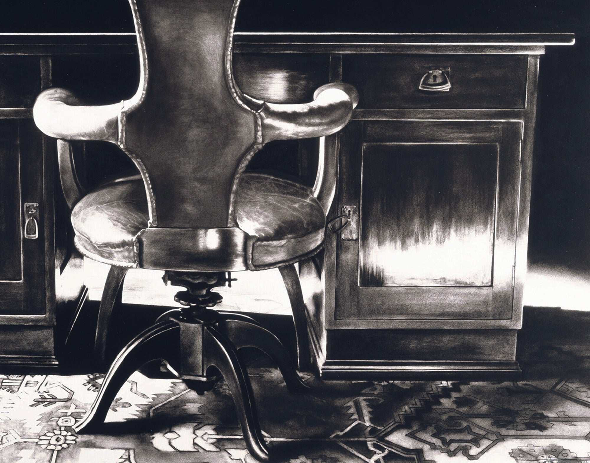 Robert Longo – Freud’s Desk and Chair