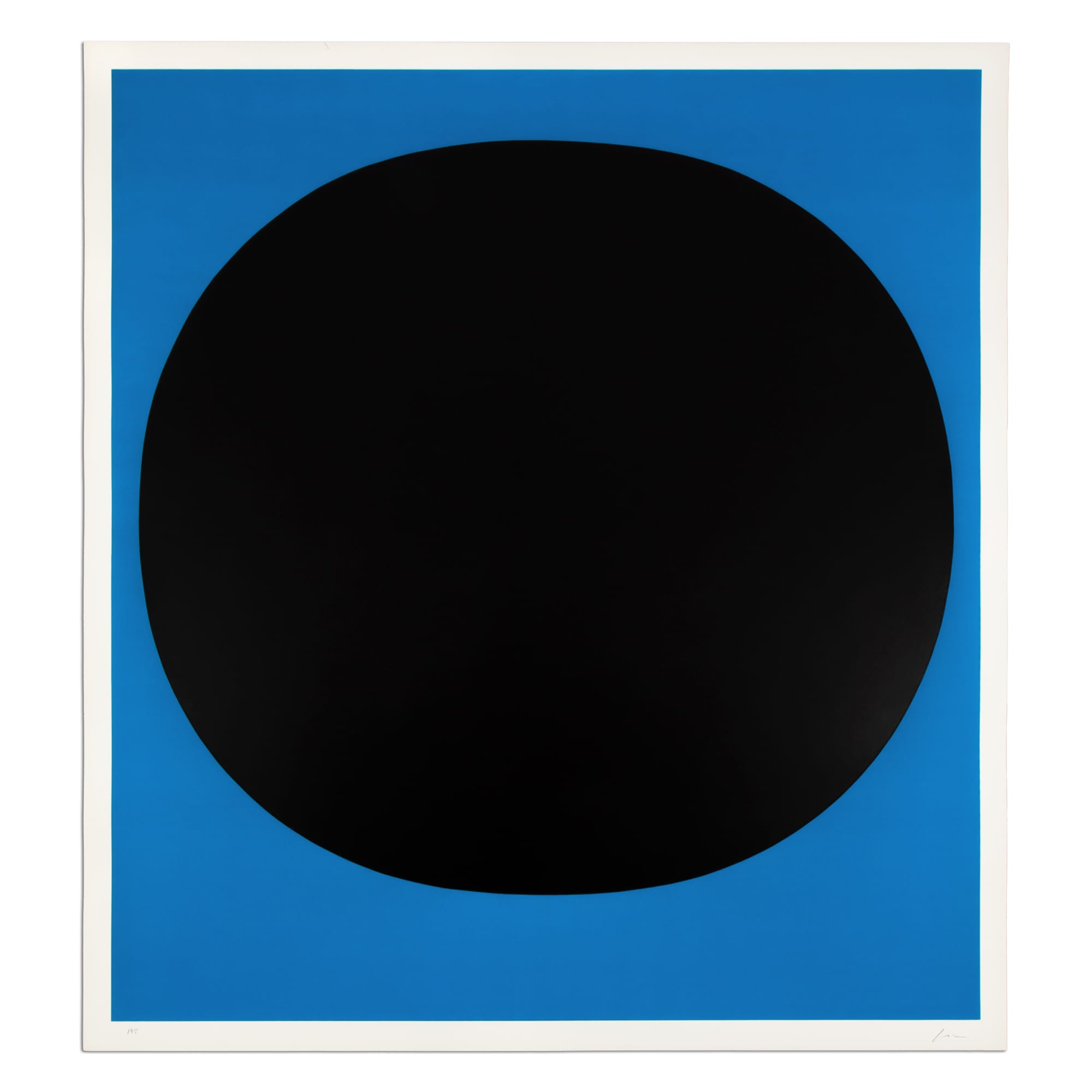 Rupprecht Geiger - Black on Blue