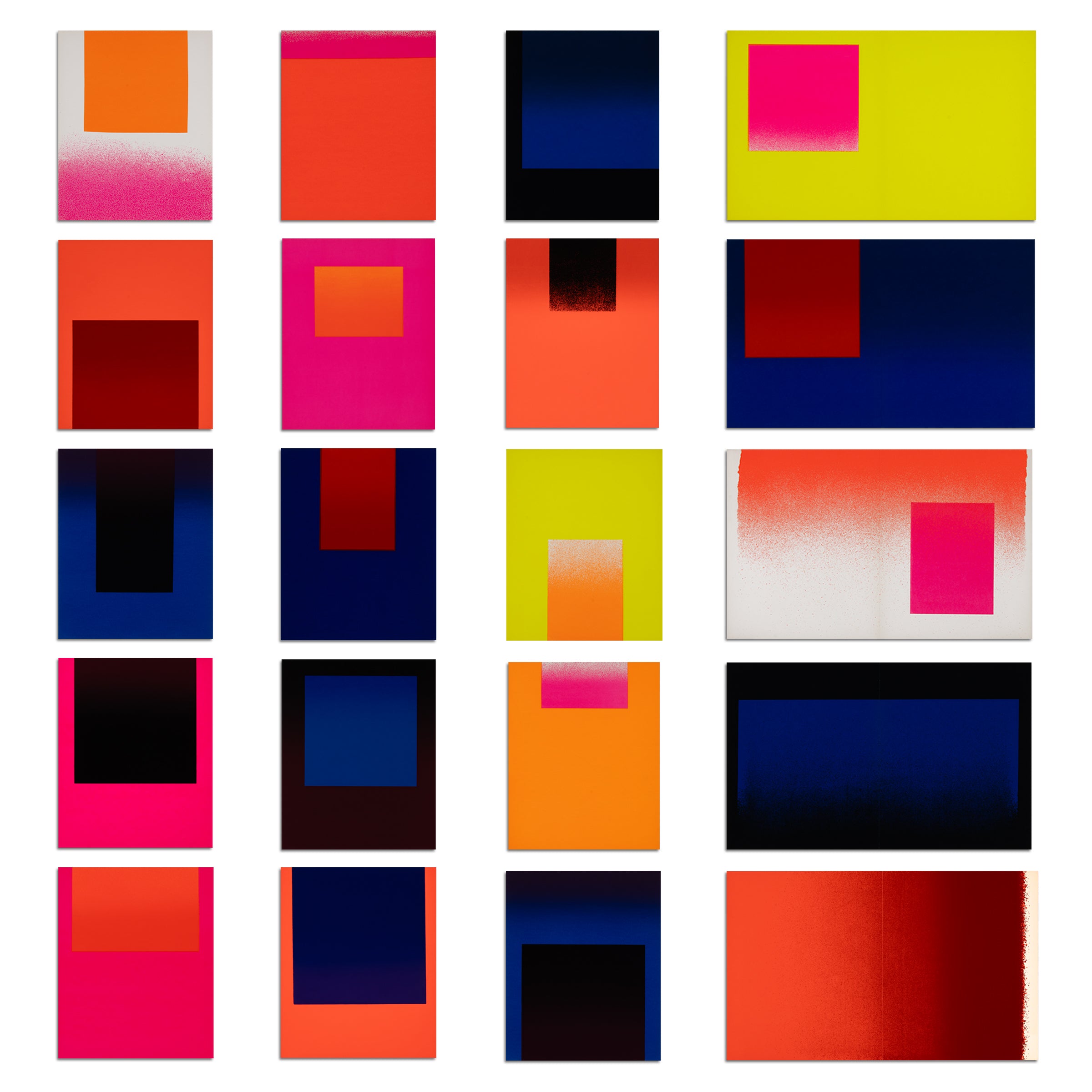 Rupprecht Geiger - Zurückgehen, Weitergehen, Fortgehen