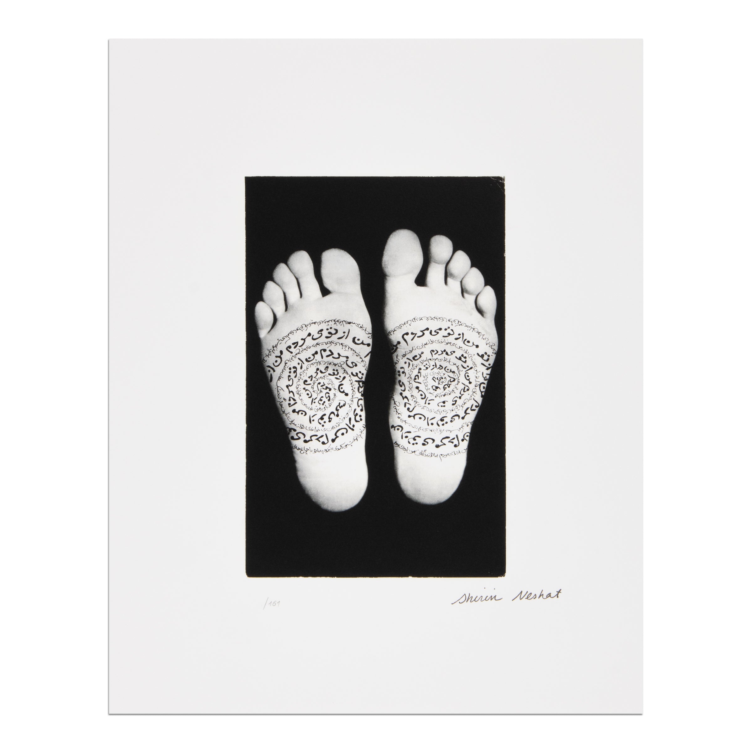 Shirin Neshat – Unveiling Series #2, 1993