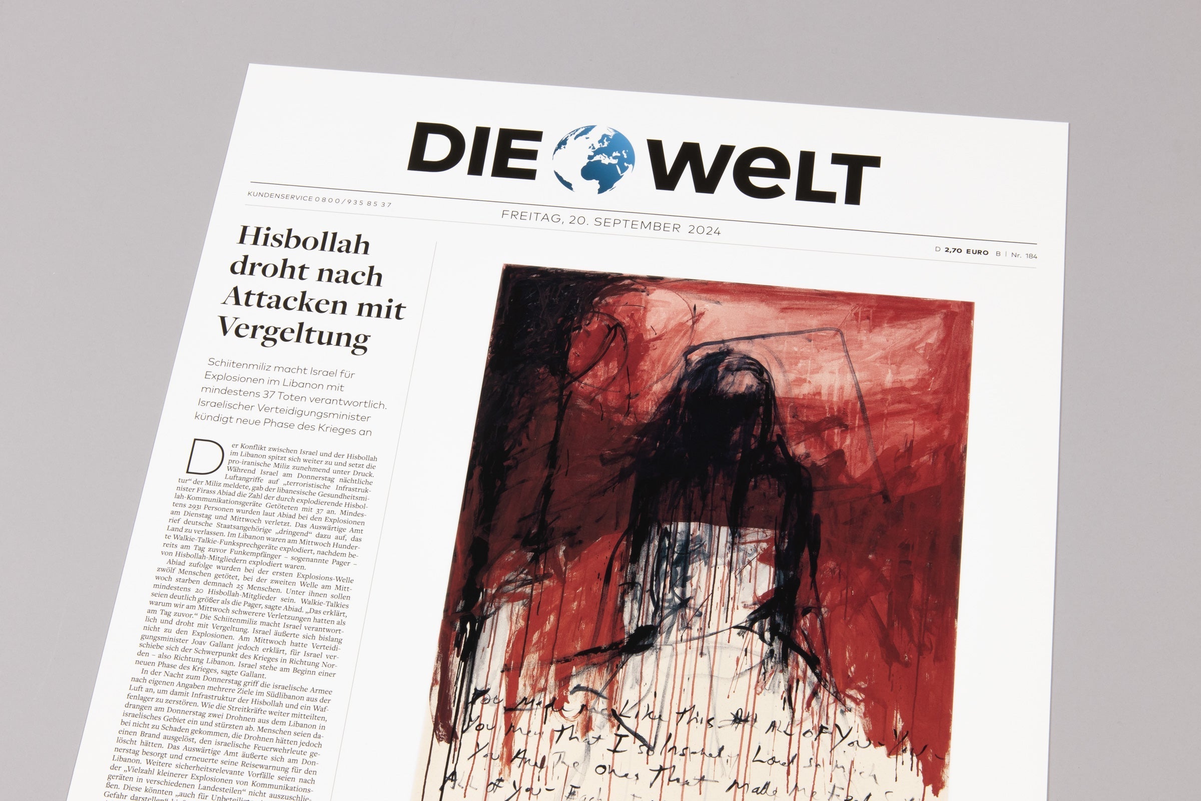 Tracey Emin – I Followed You to the End (Die Welt)
