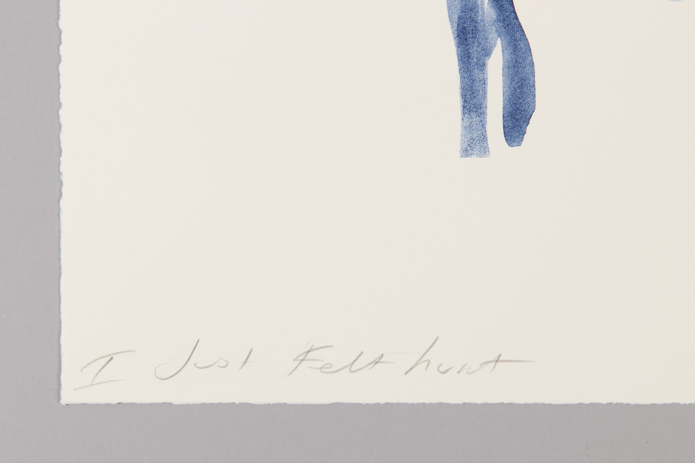 Tracey Emin - I Just Felt Hurt