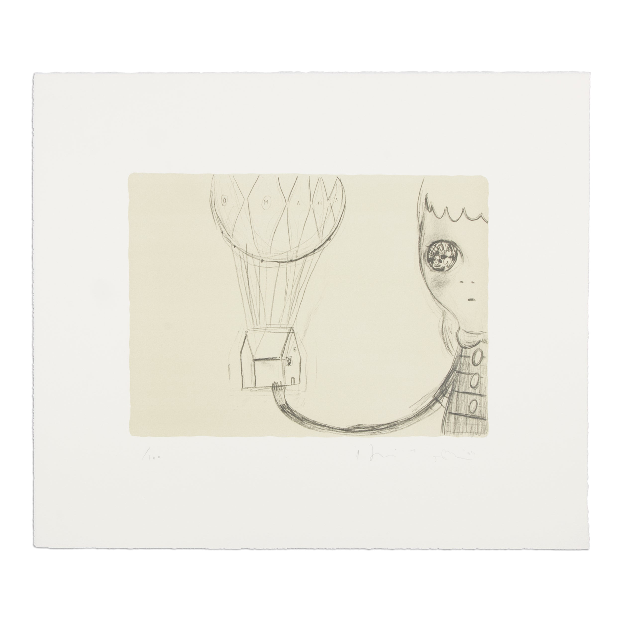 Yoshitomo Nara and Hiroshi Sugito - Untitled (Omaha)