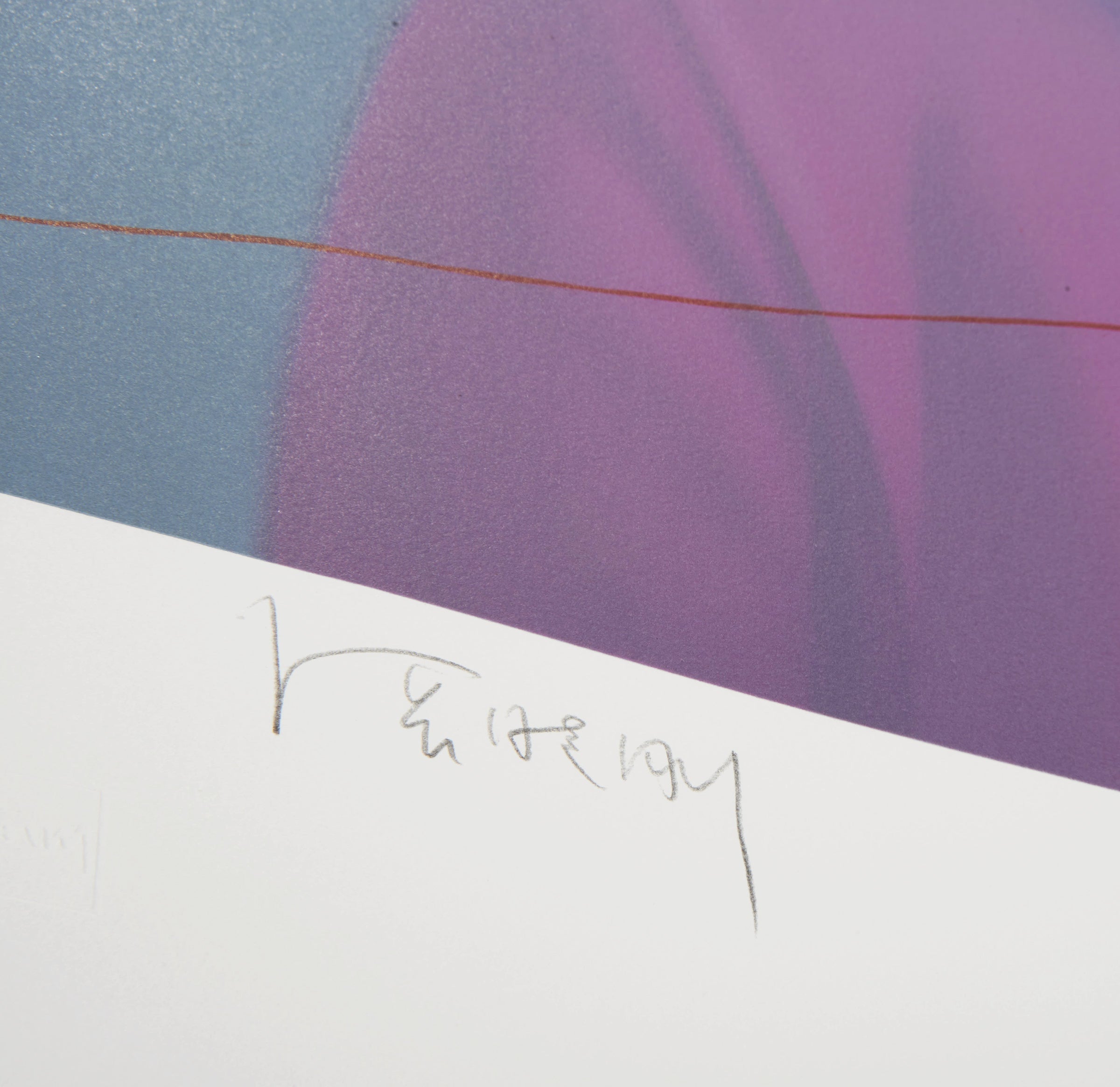 Zhang Xiaogang – Filette en Violette