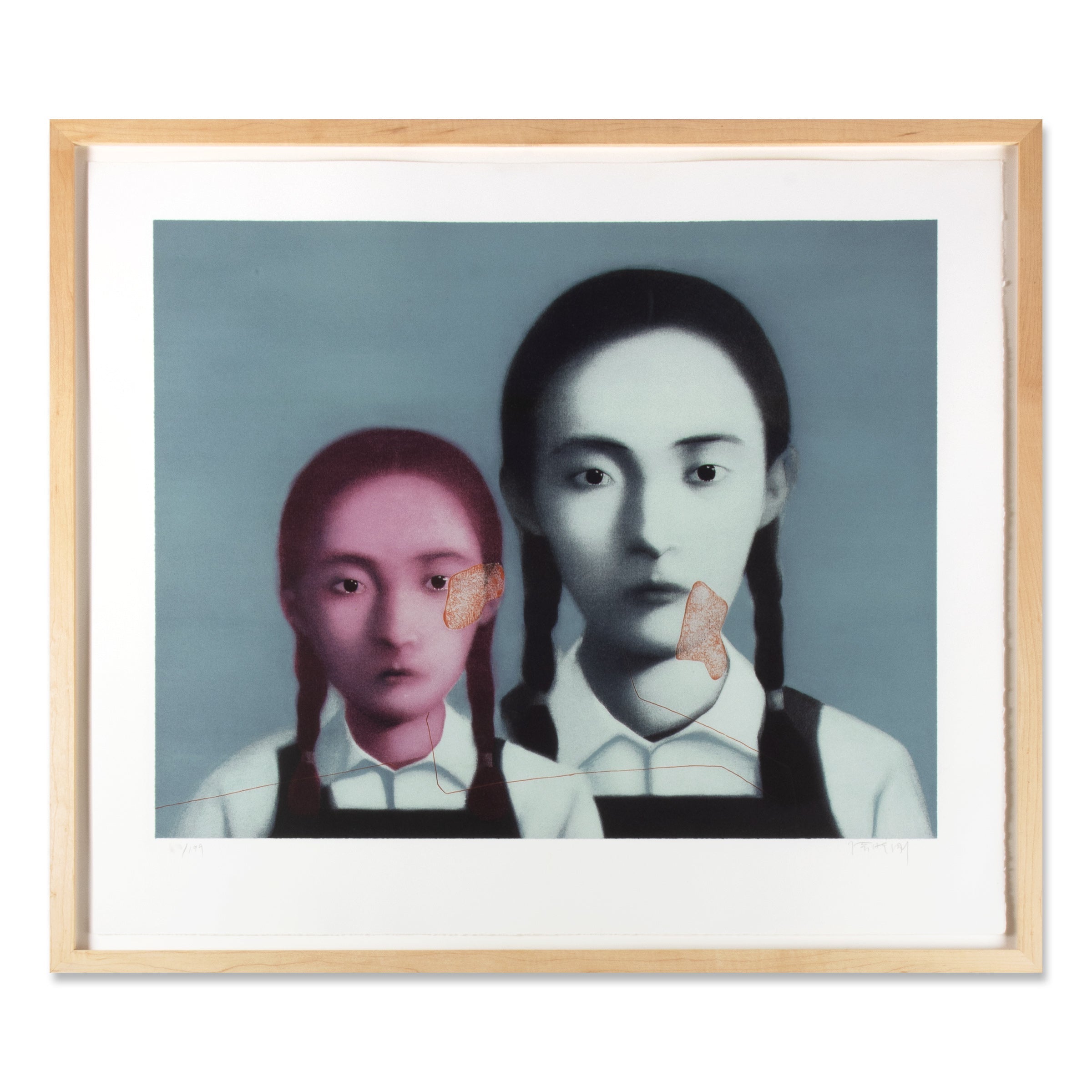 Zhang Xiaogang - Two Sisters