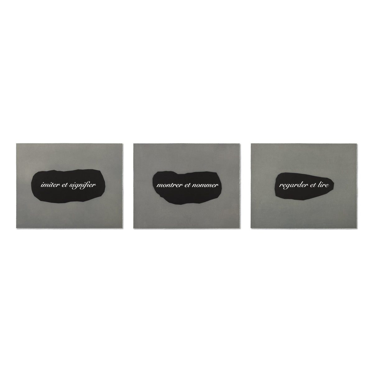 Joseph Kosuth prints and editions