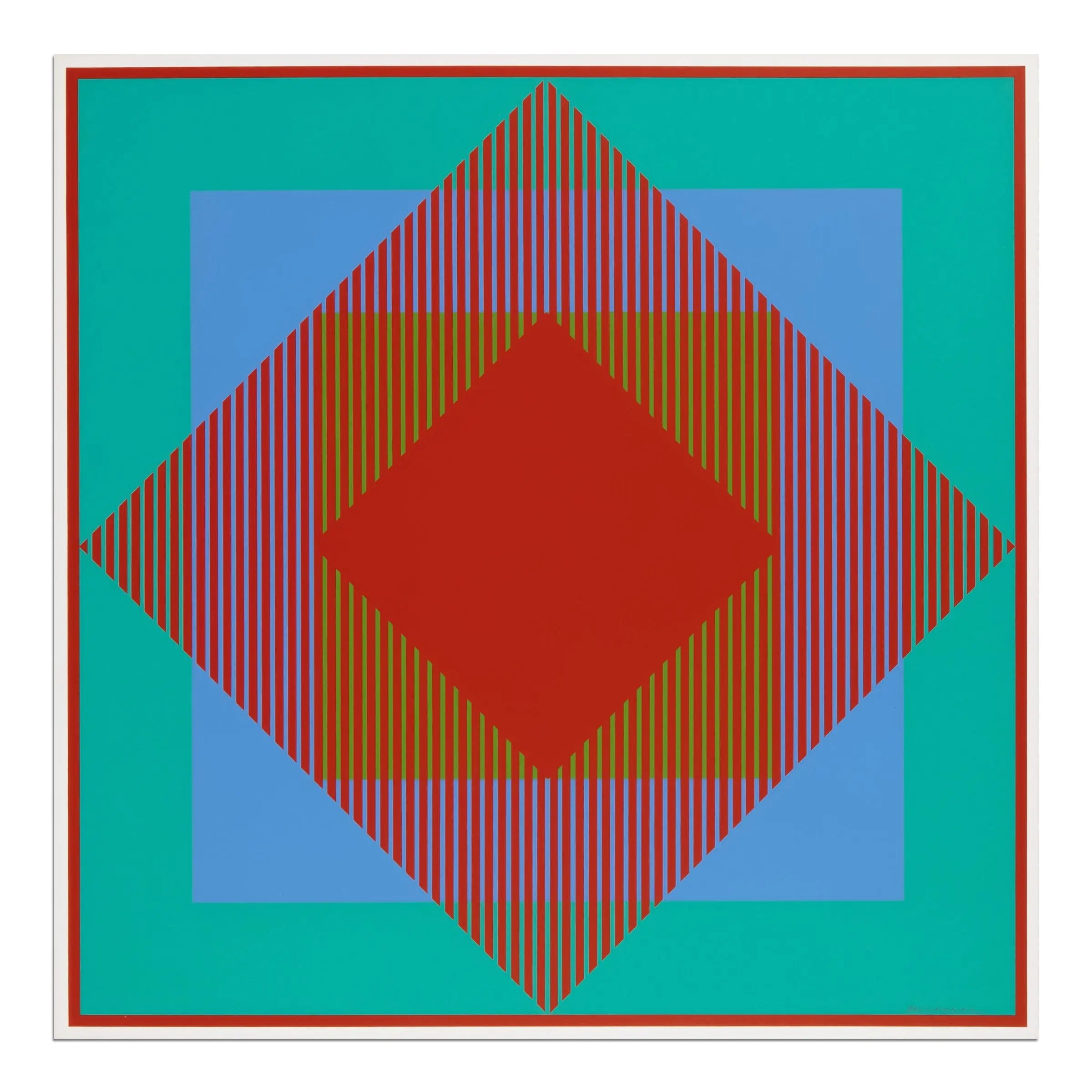 Richard Anuszkiewicz – 6 Seritypien