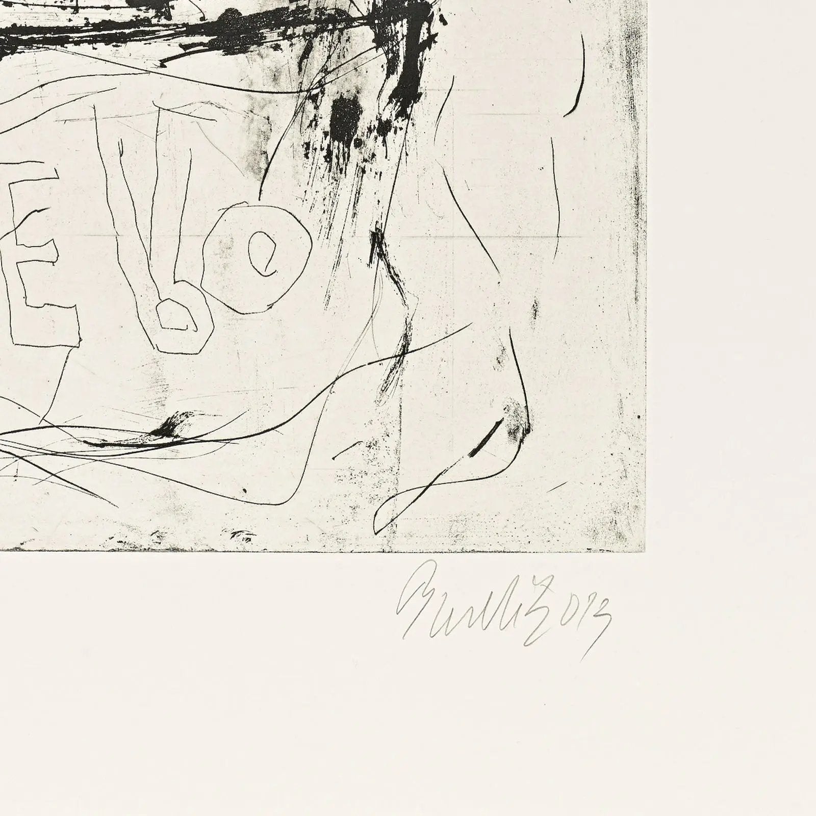 Georg Baselitz - Farewell Bill #7