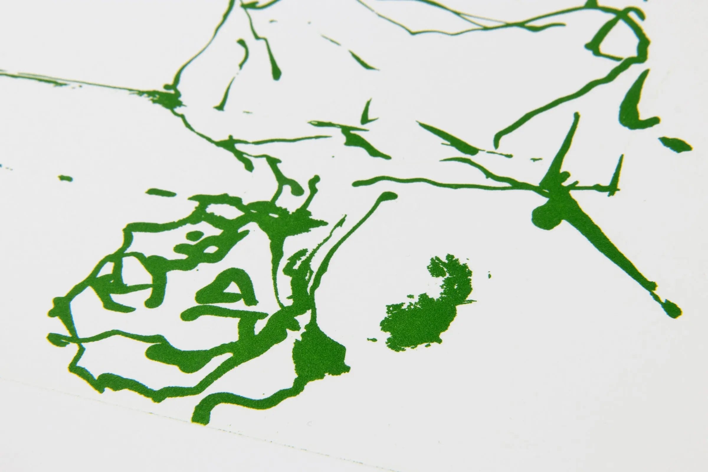 Georg Baselitz - Serpentine (Green)