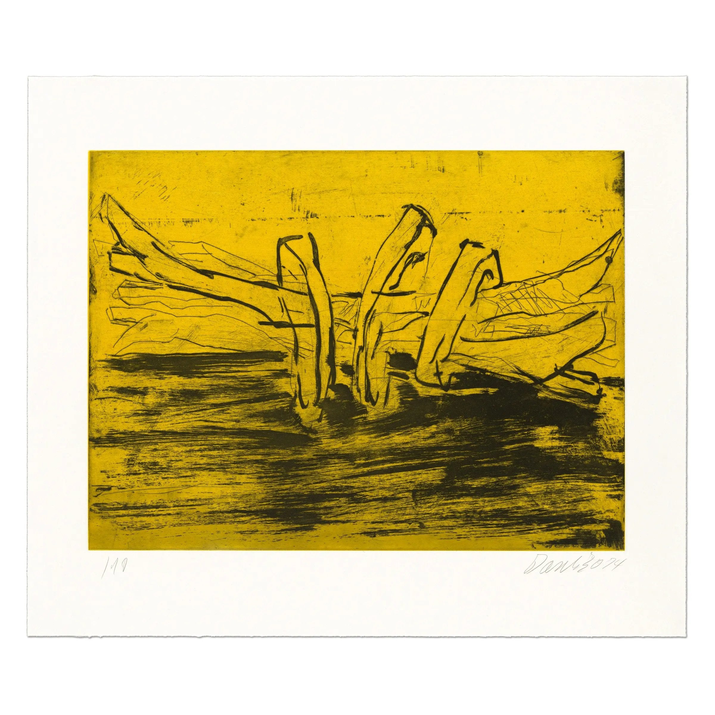 Georg Baselitz - Winterschlaf X