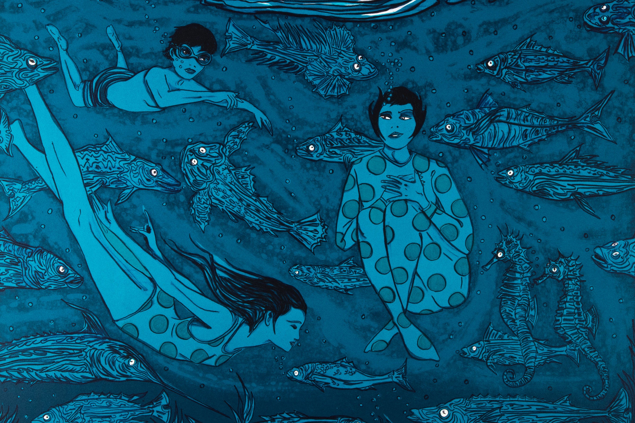 画集【Drawings by Marcel Dzama】 2004年 Marcel Dzama: Out of darkness into blue, 2025 | David Zwirner