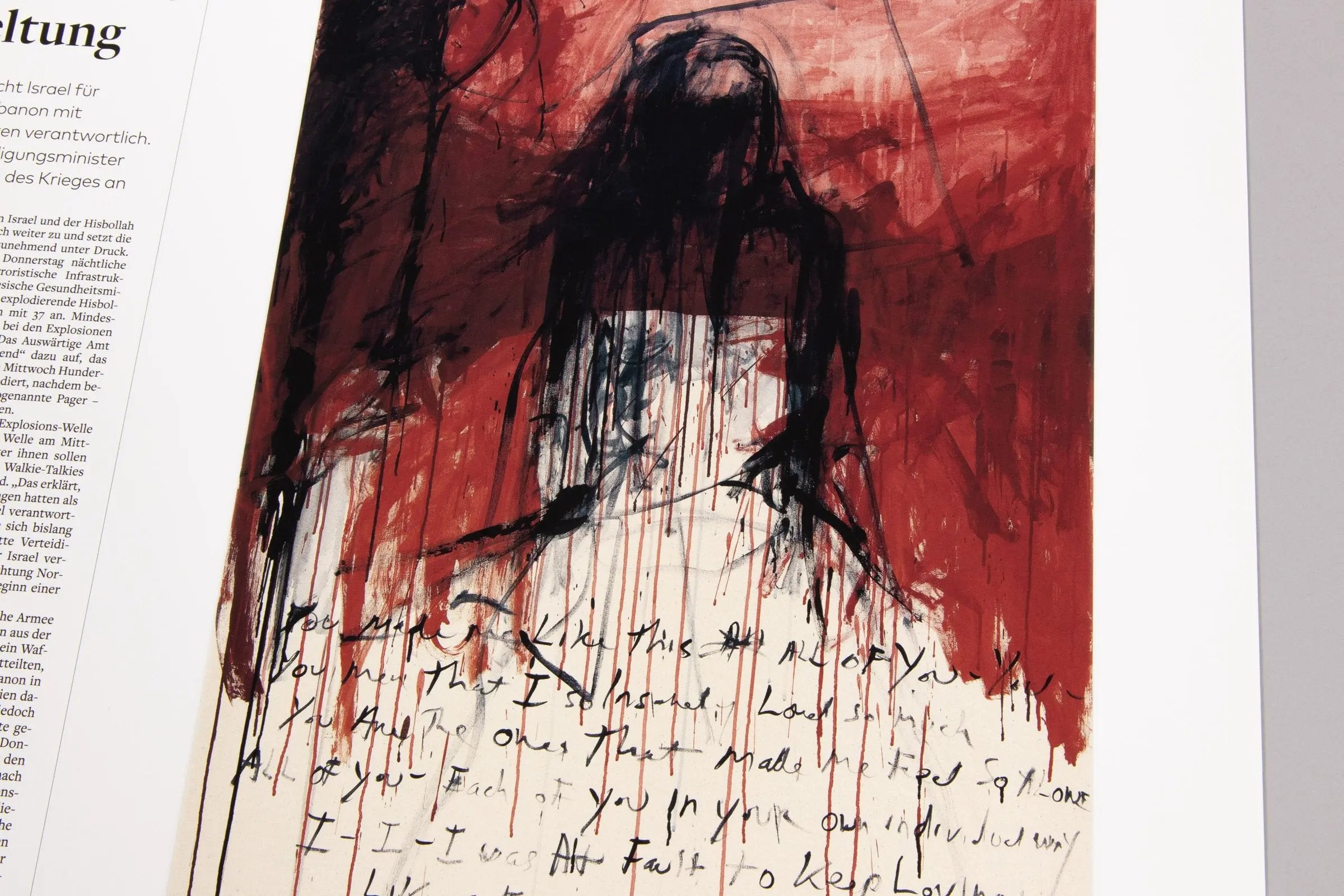 Tracey Emin – I Followed You to the End (Die Welt)