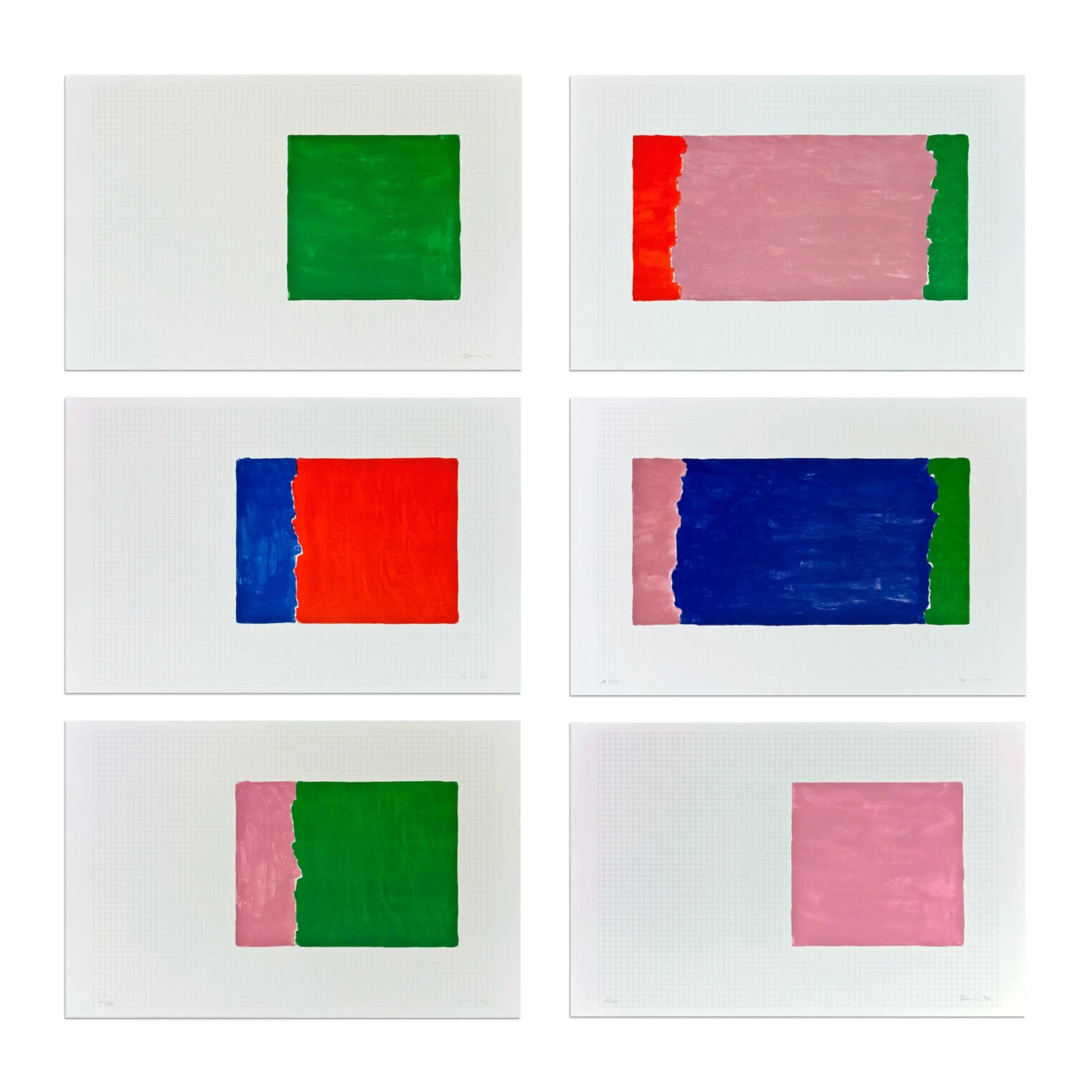 Günther Förg - Capri – 6 Cantos