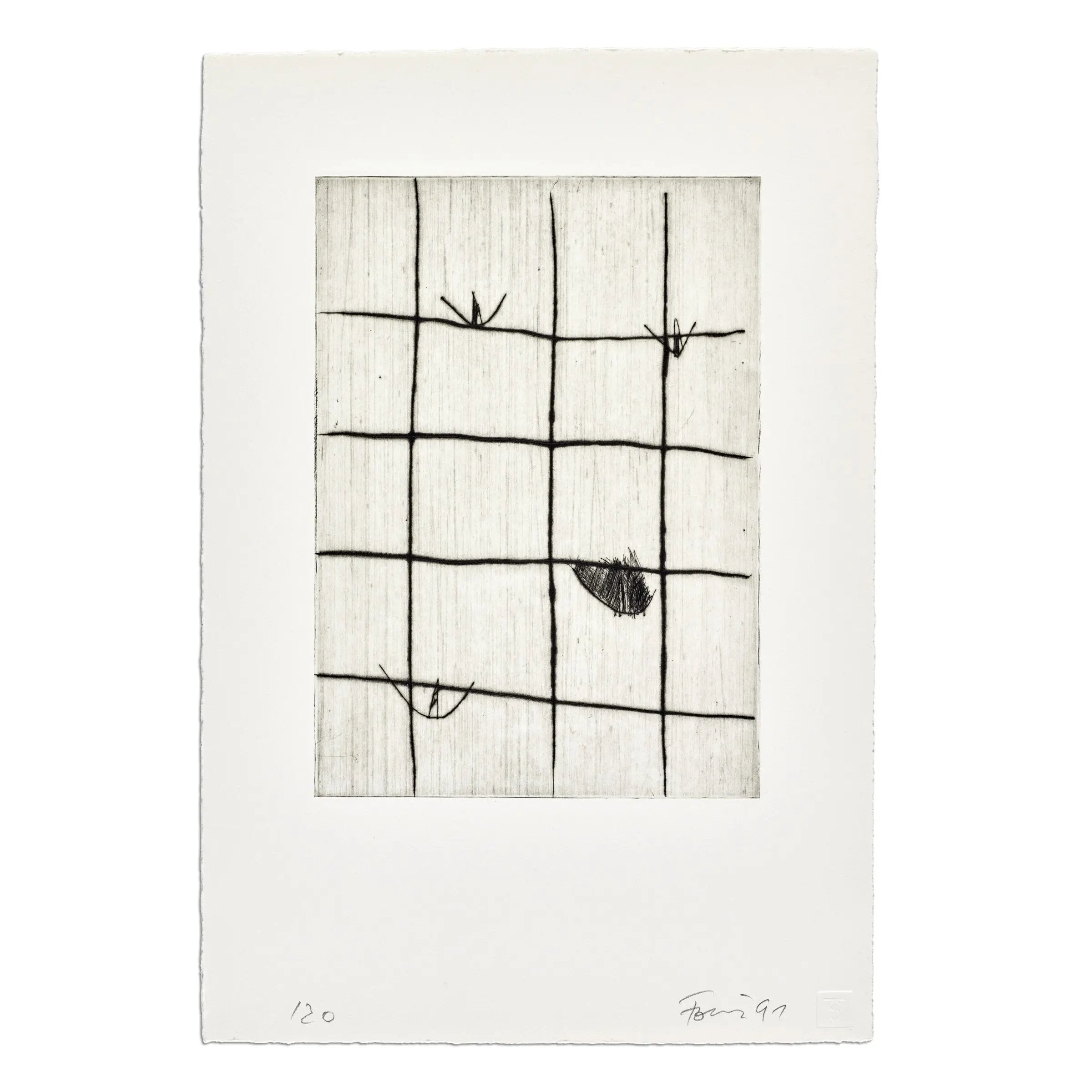 Günther Förg - 6 Radierungen