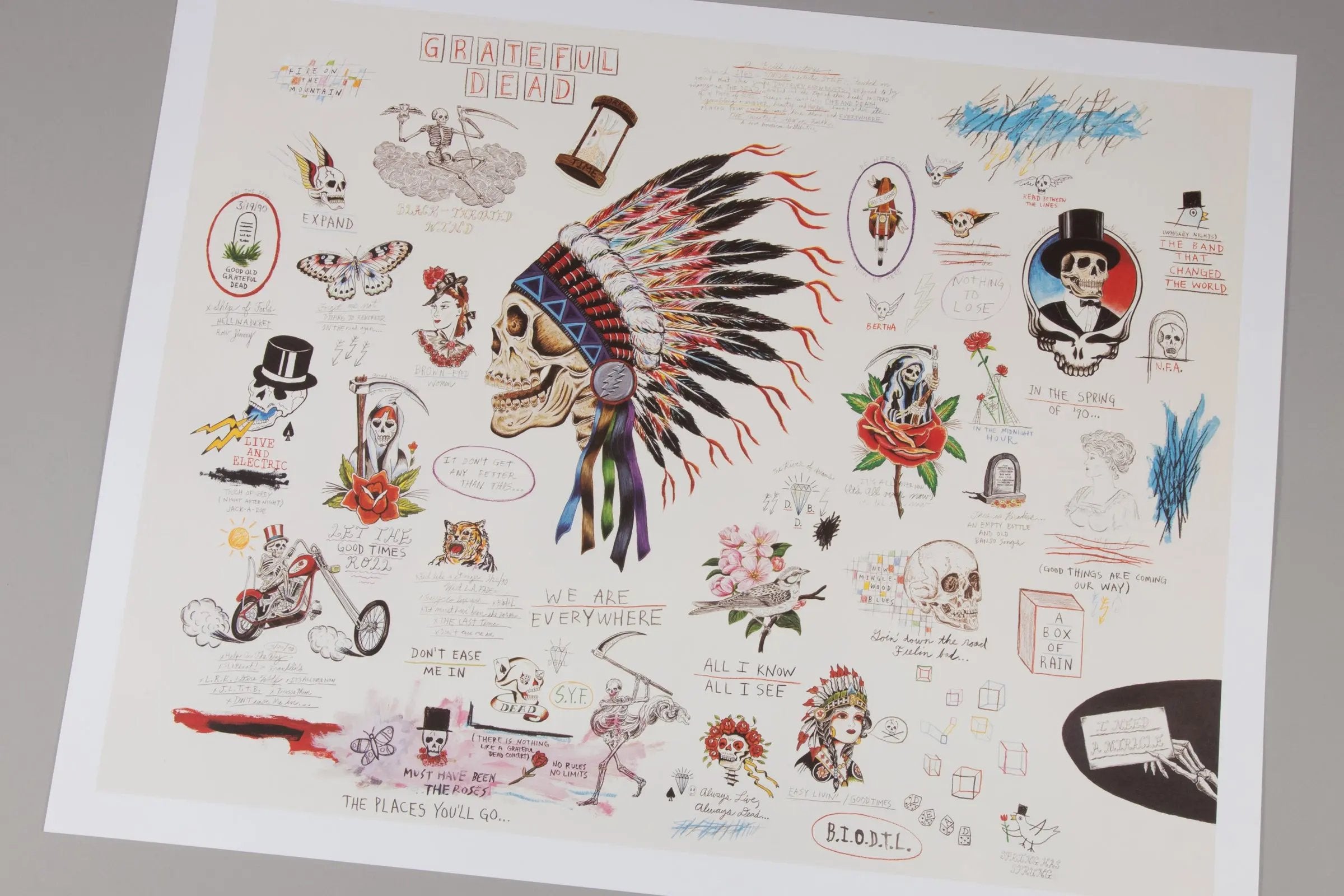 Wes Lang – Grateful Dead