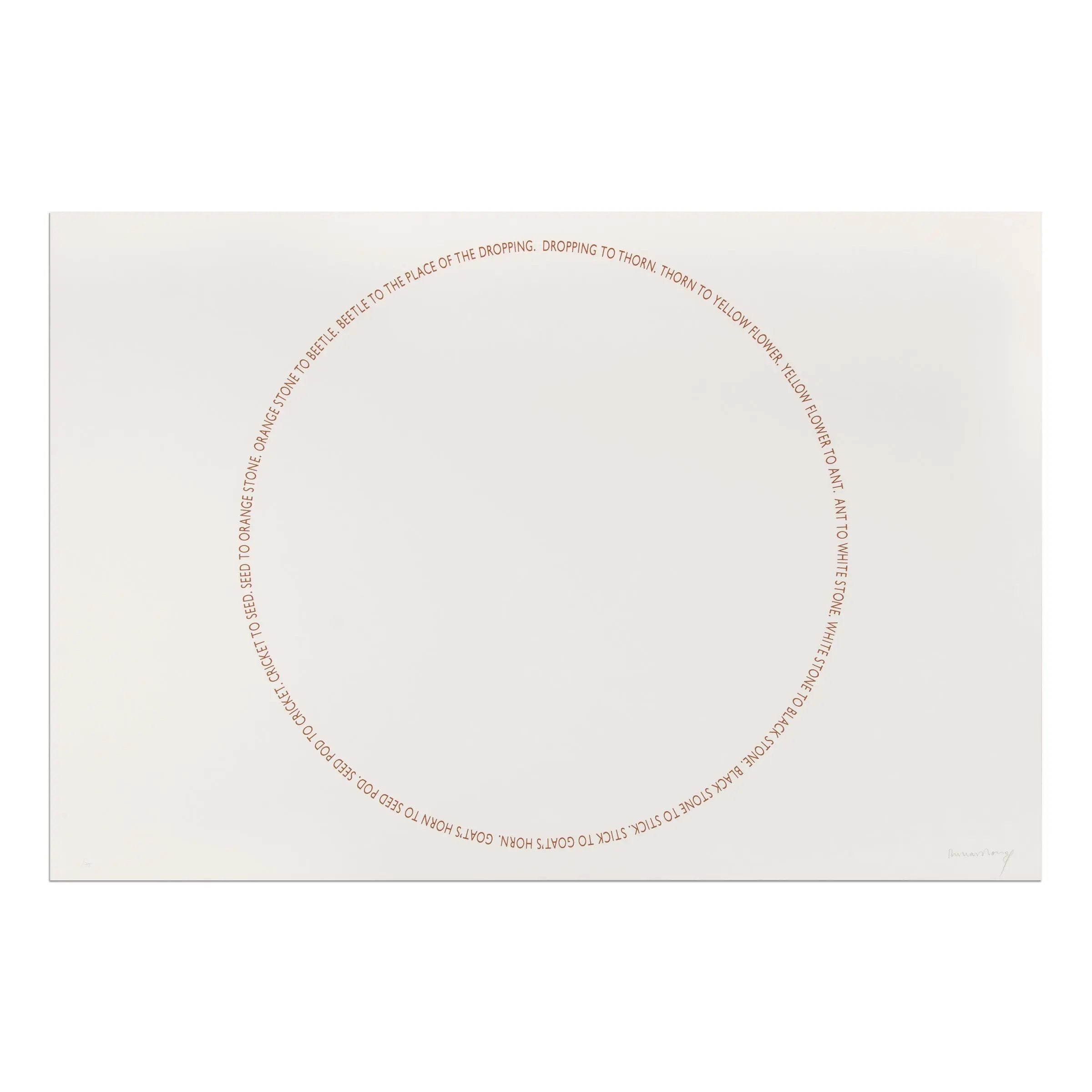 Richard Long - Two Sahara Works