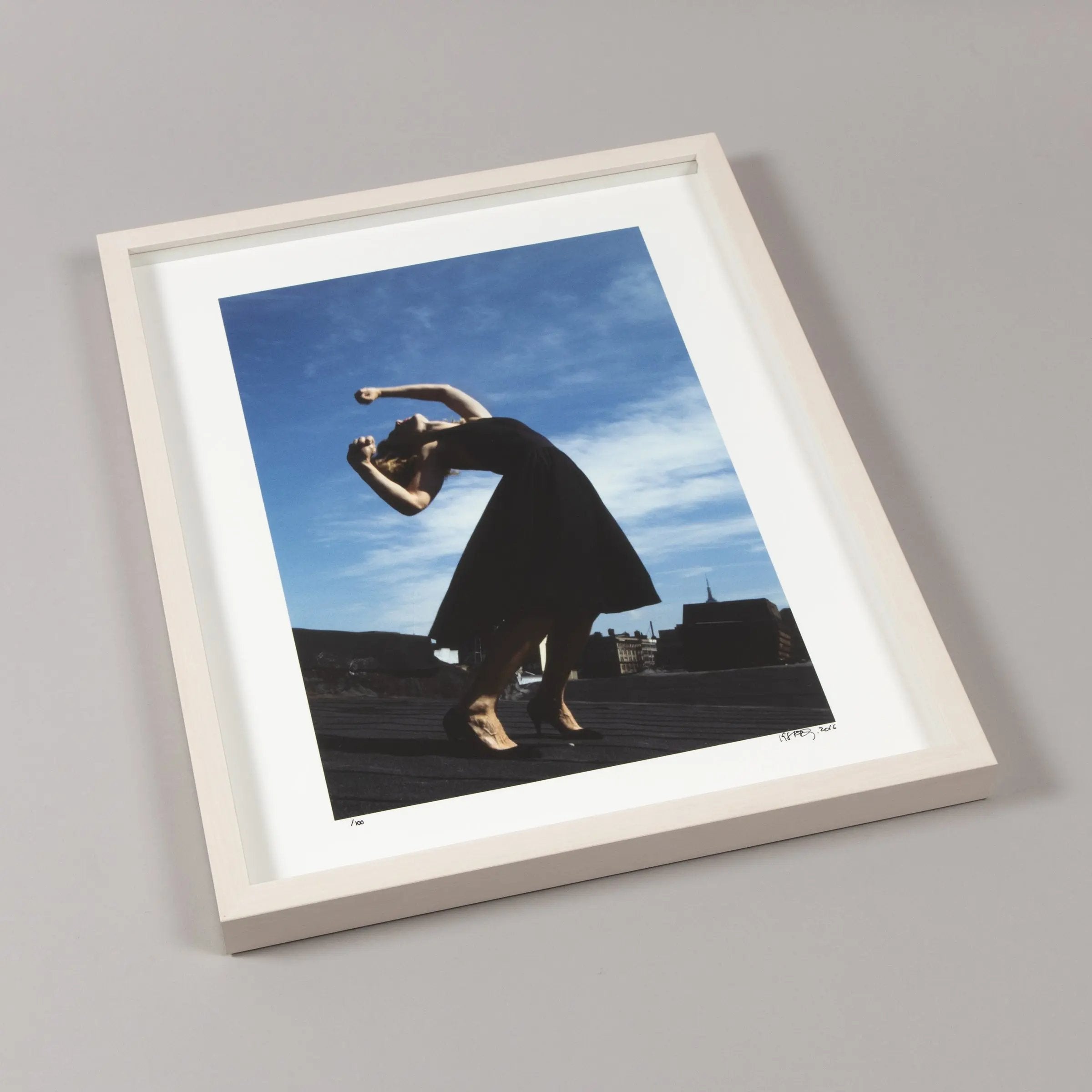 Robert Longo - Janet (from Men in the Cities)