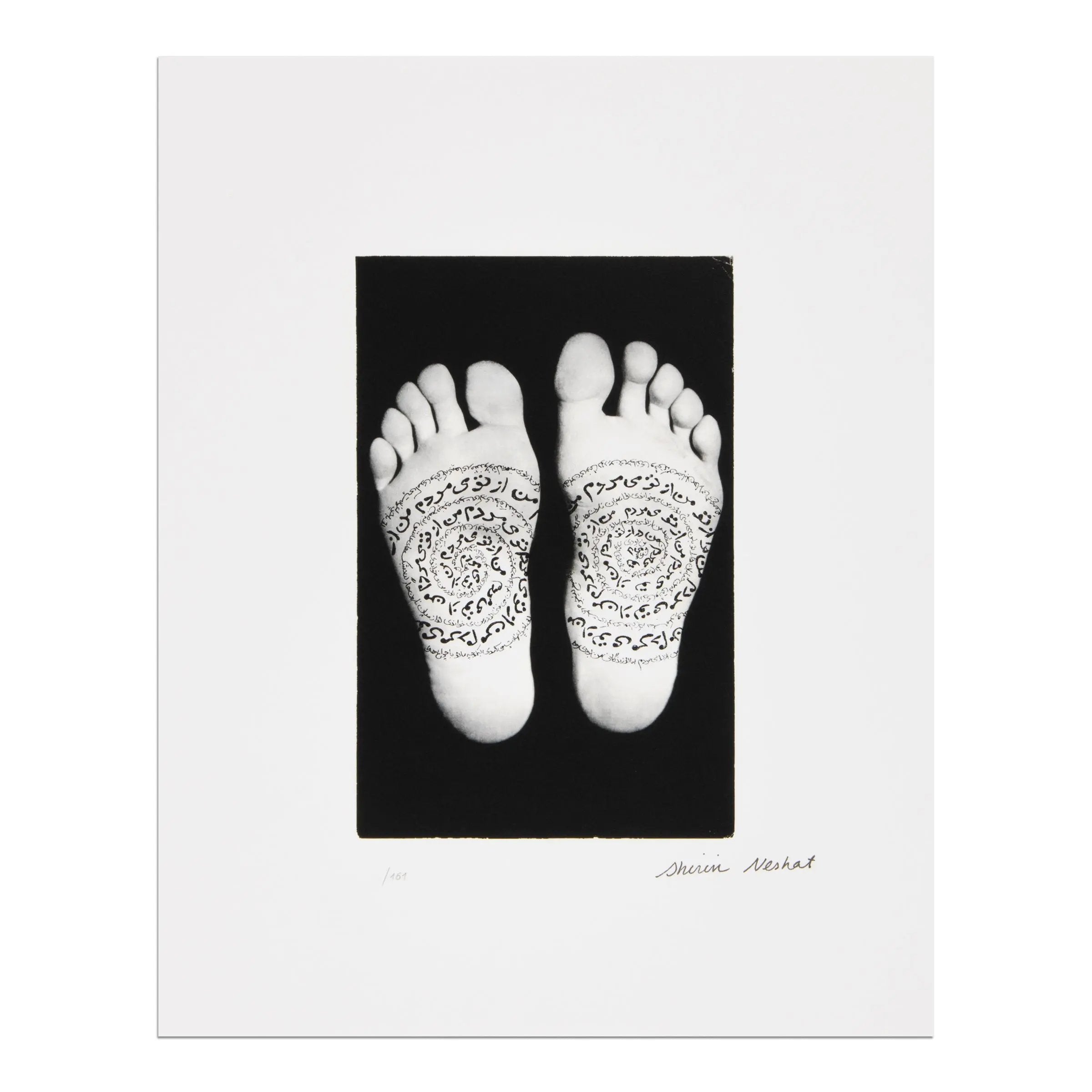 Shirin Neshat – Unveiling Series #2, 1993