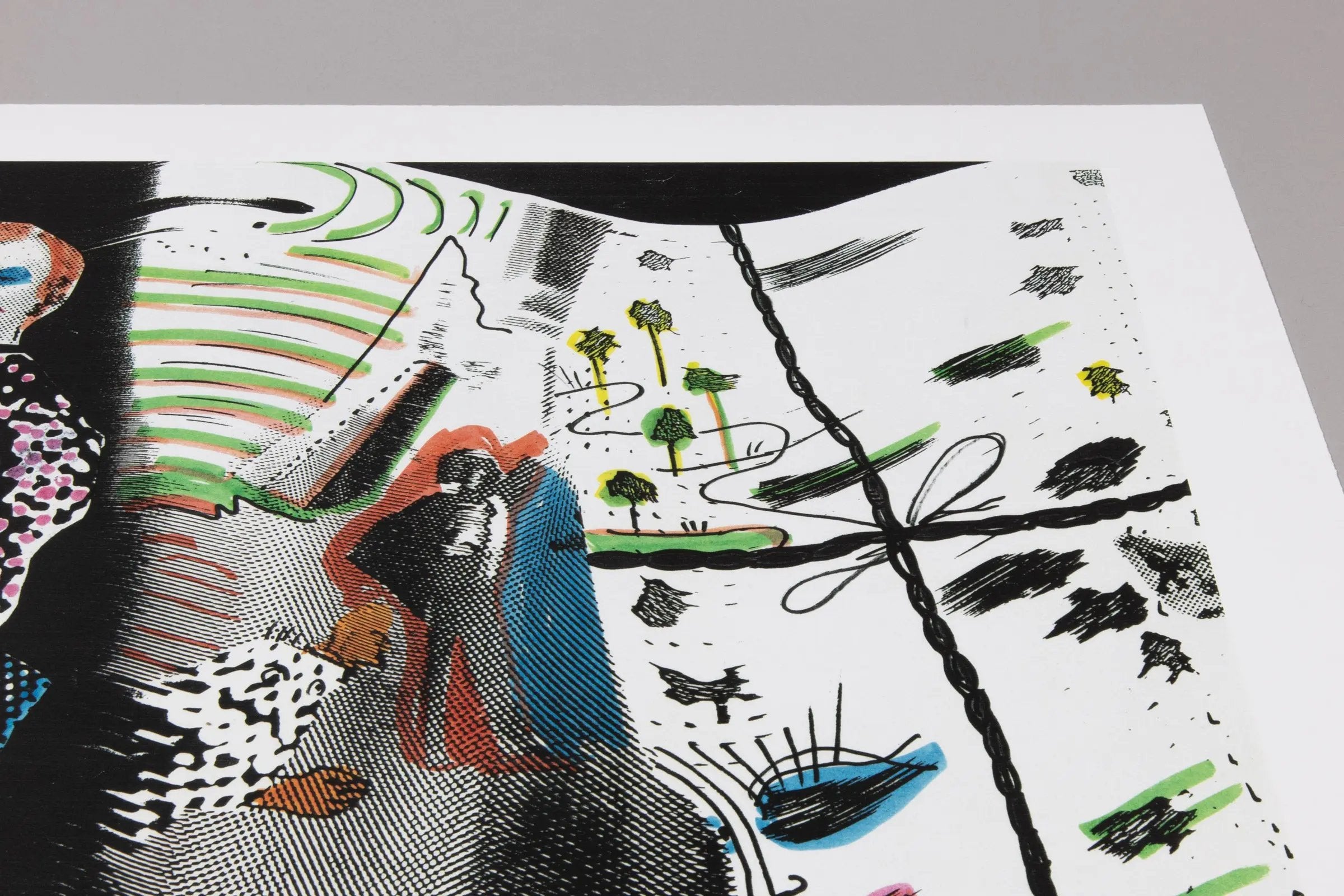 Sigmar Polke - S. schmeckt Pfirsich von H.