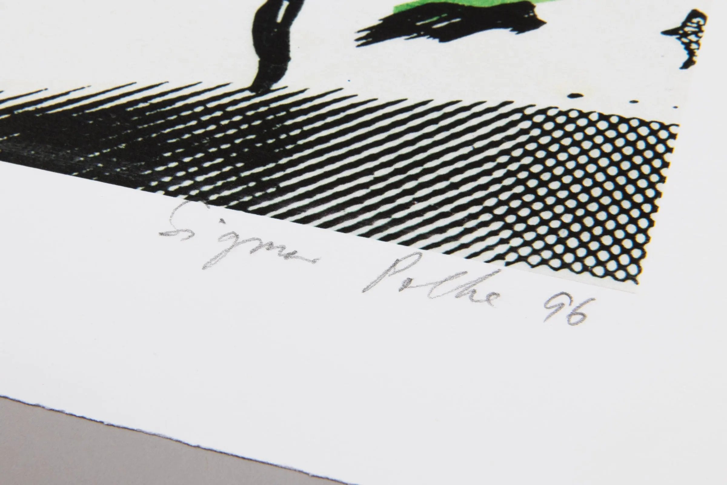 Sigmar Polke - S. schmeckt Pfirsich von H.