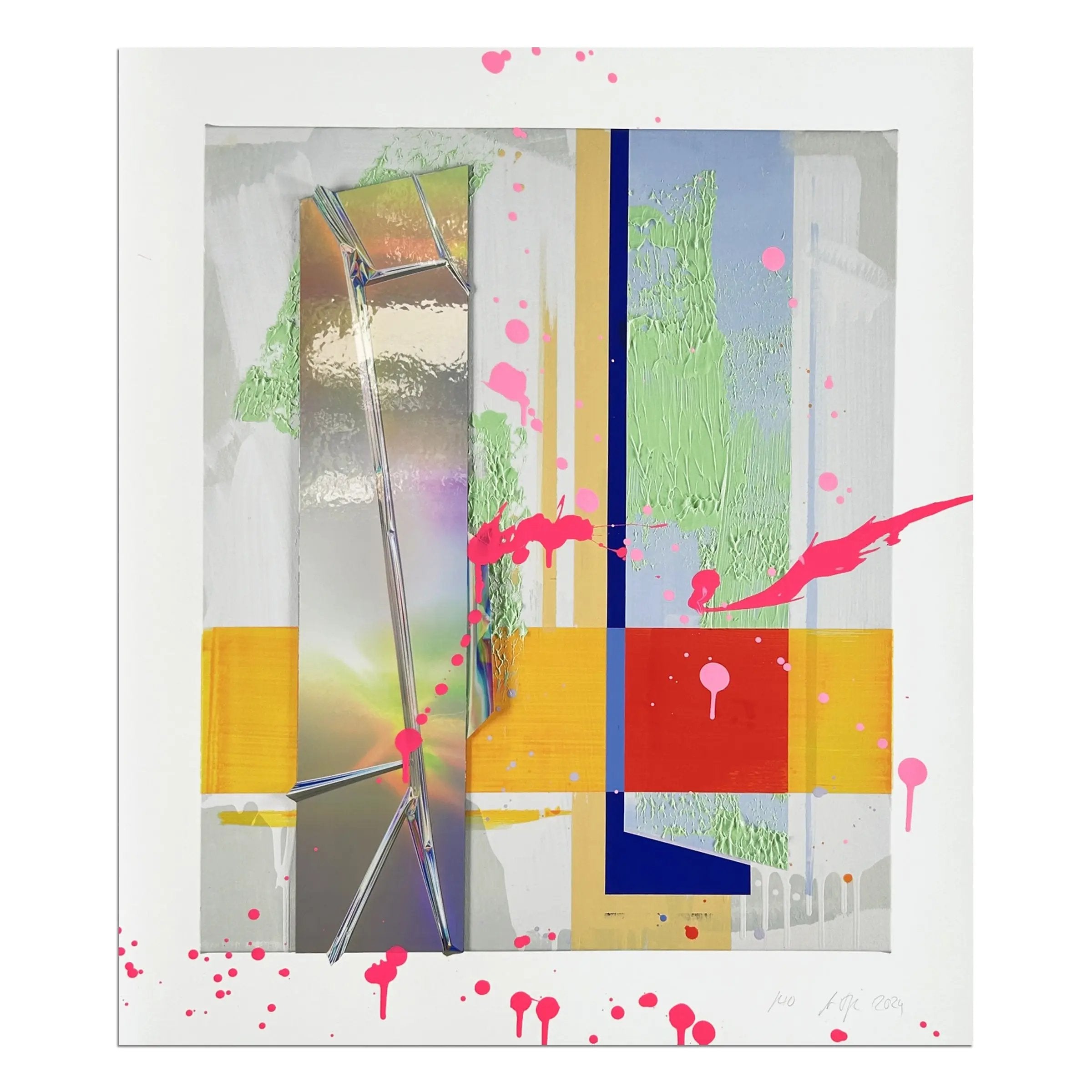 Anselm Reyle – Untitled (Suite of 4 Works)