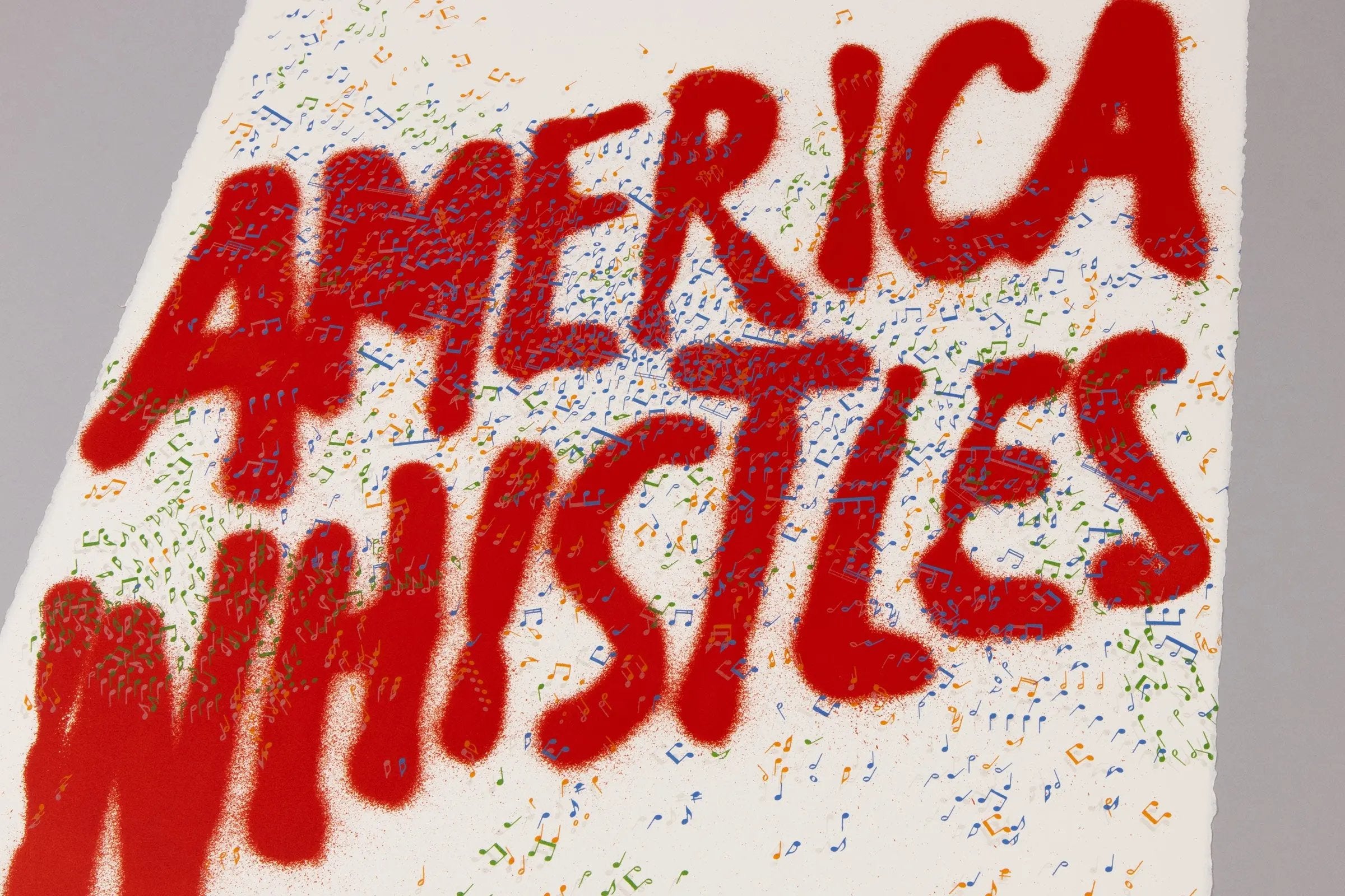 Ed Ruscha - America Whistles