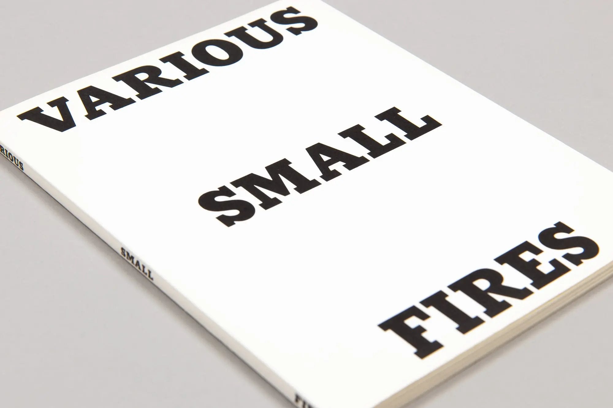 Ed Ruscha - Various Small Fires and Milk