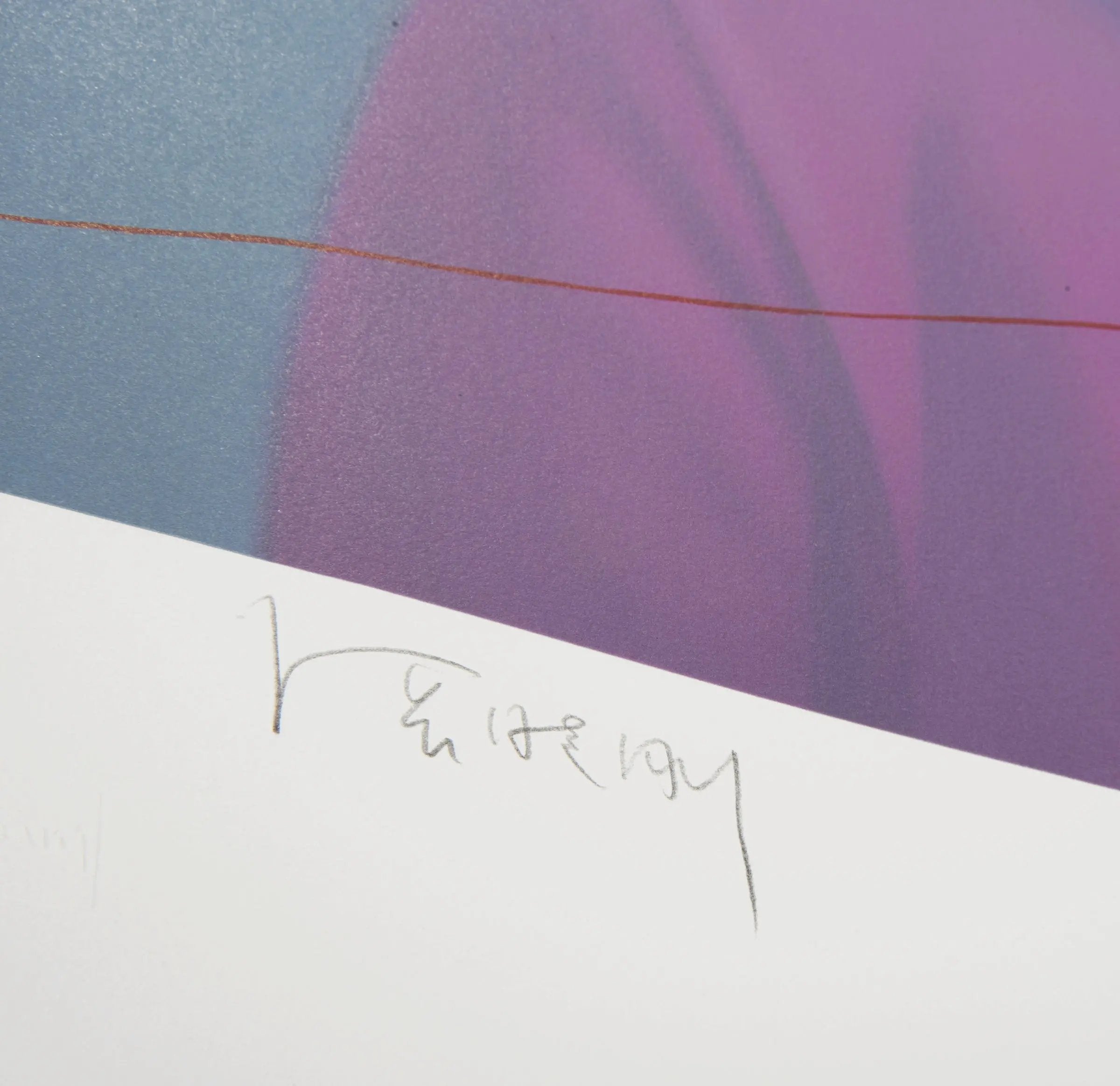 Zhang Xiaogang – Filette en Violette