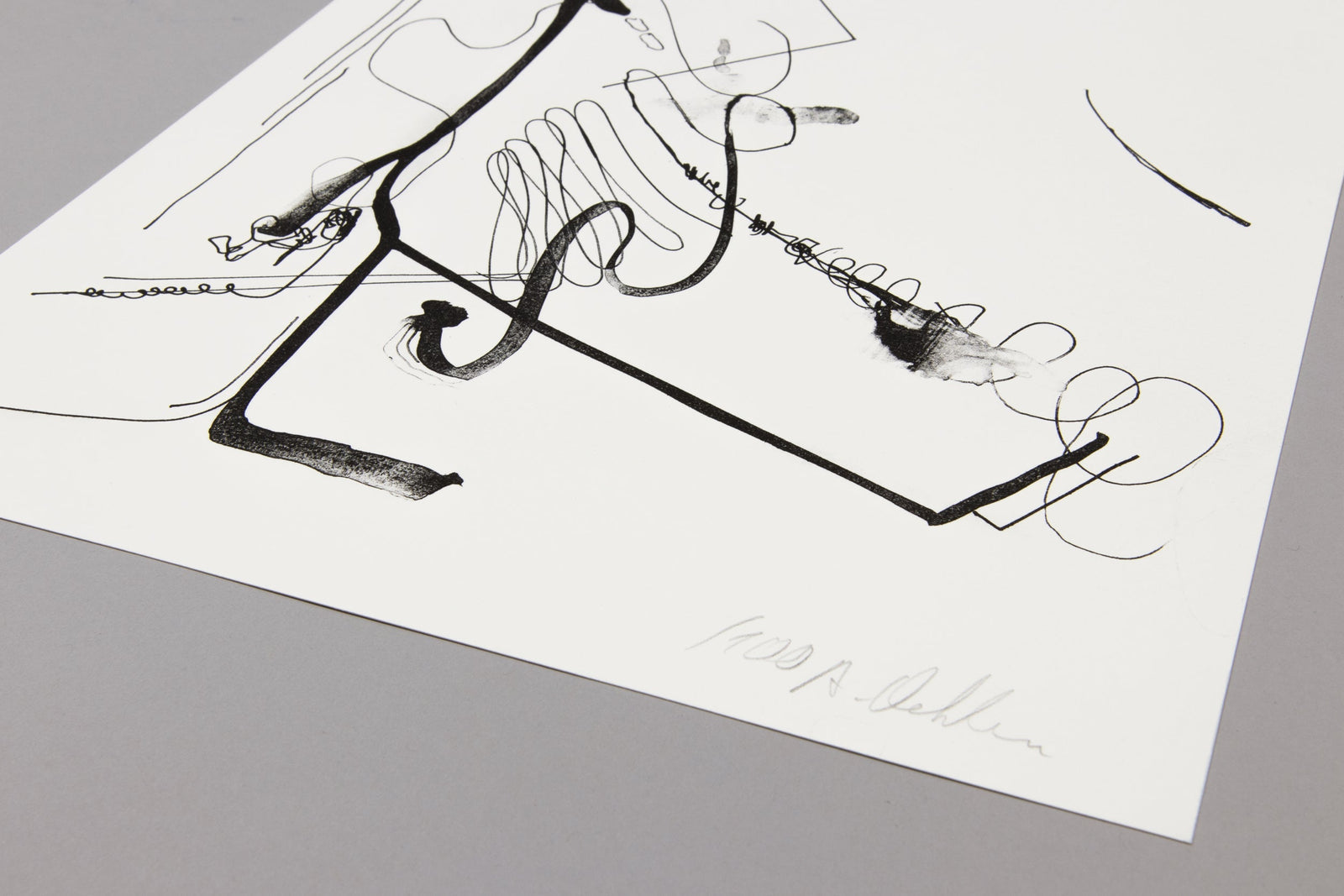 Albert Oehlen - Meditation über Bürokratische Tendenzen