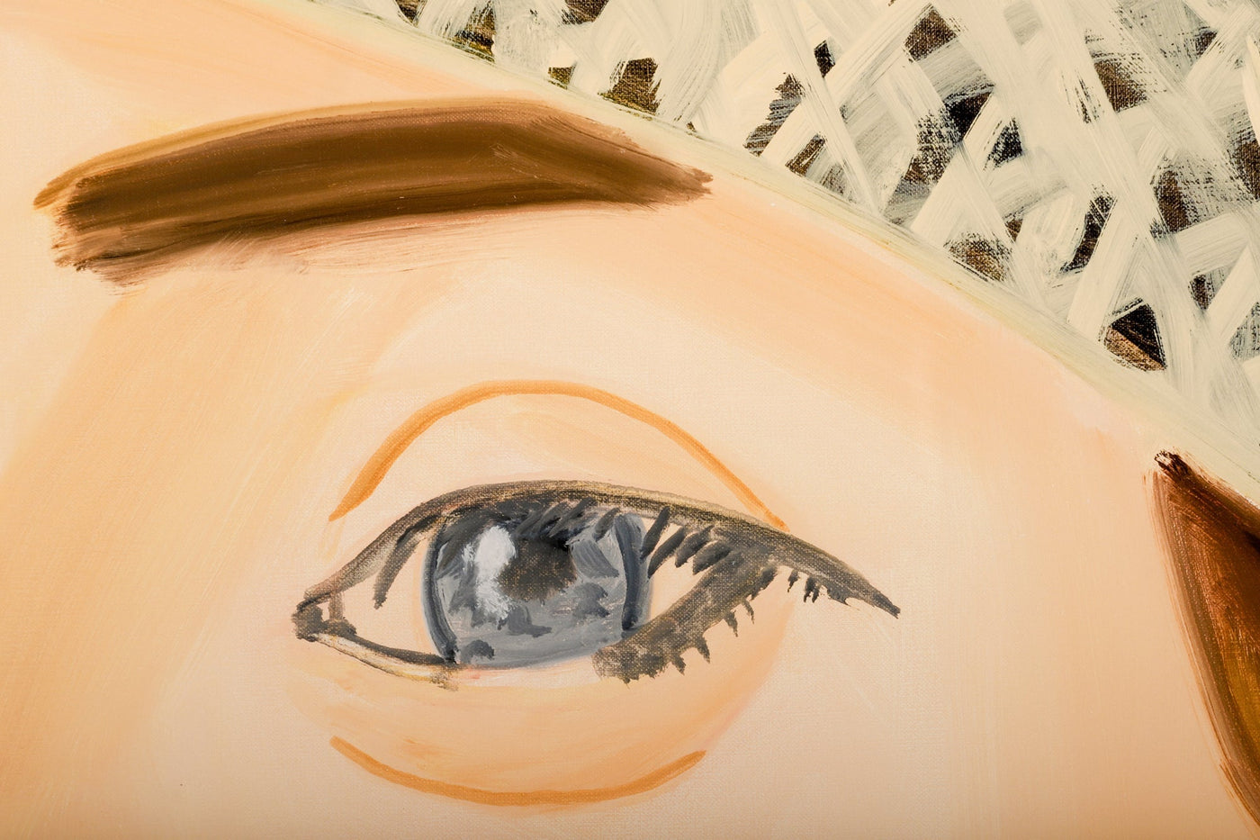 Alex Katz - Straw Hat 1
