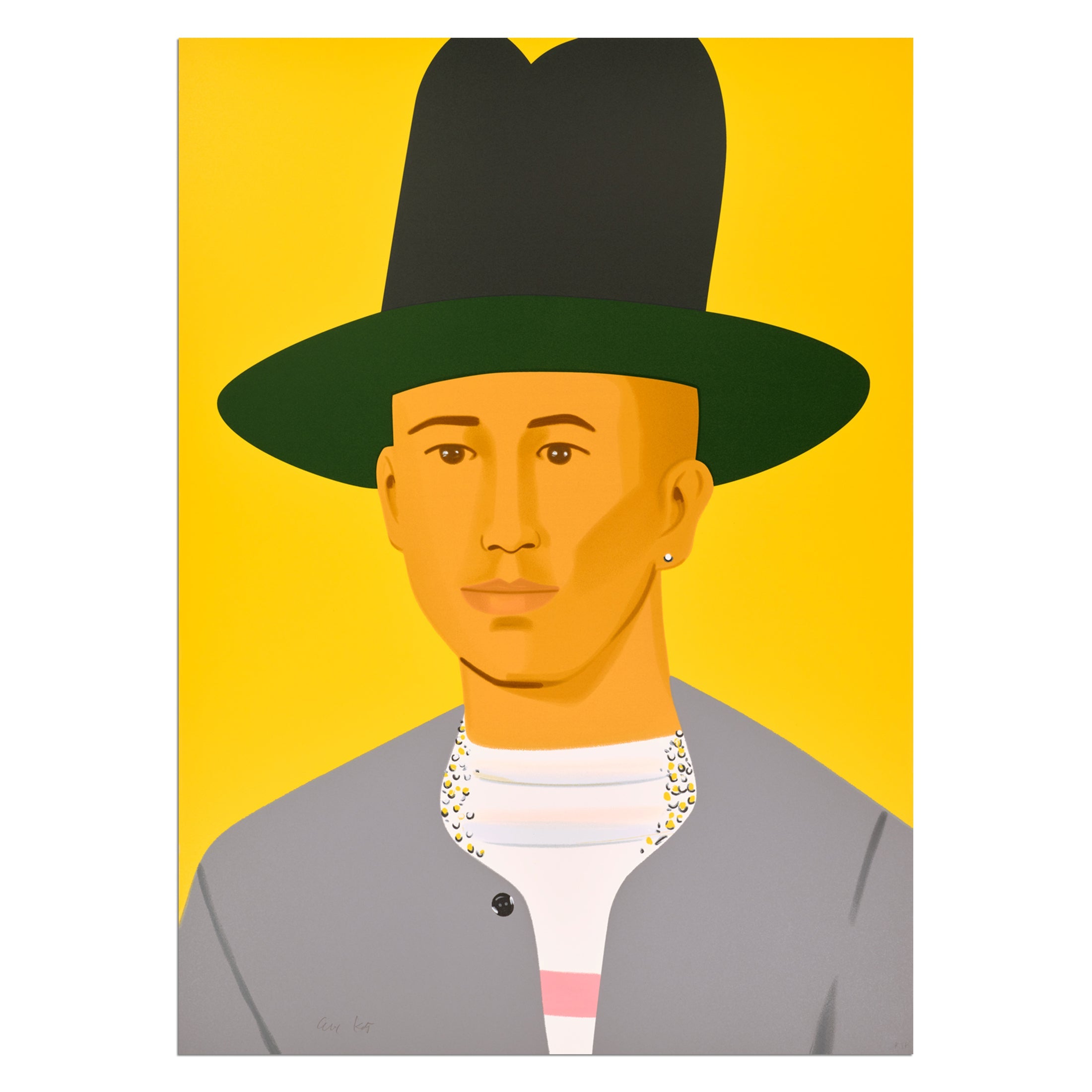 Alex Katz - The Creative Director (Pharrell) | Signed Print