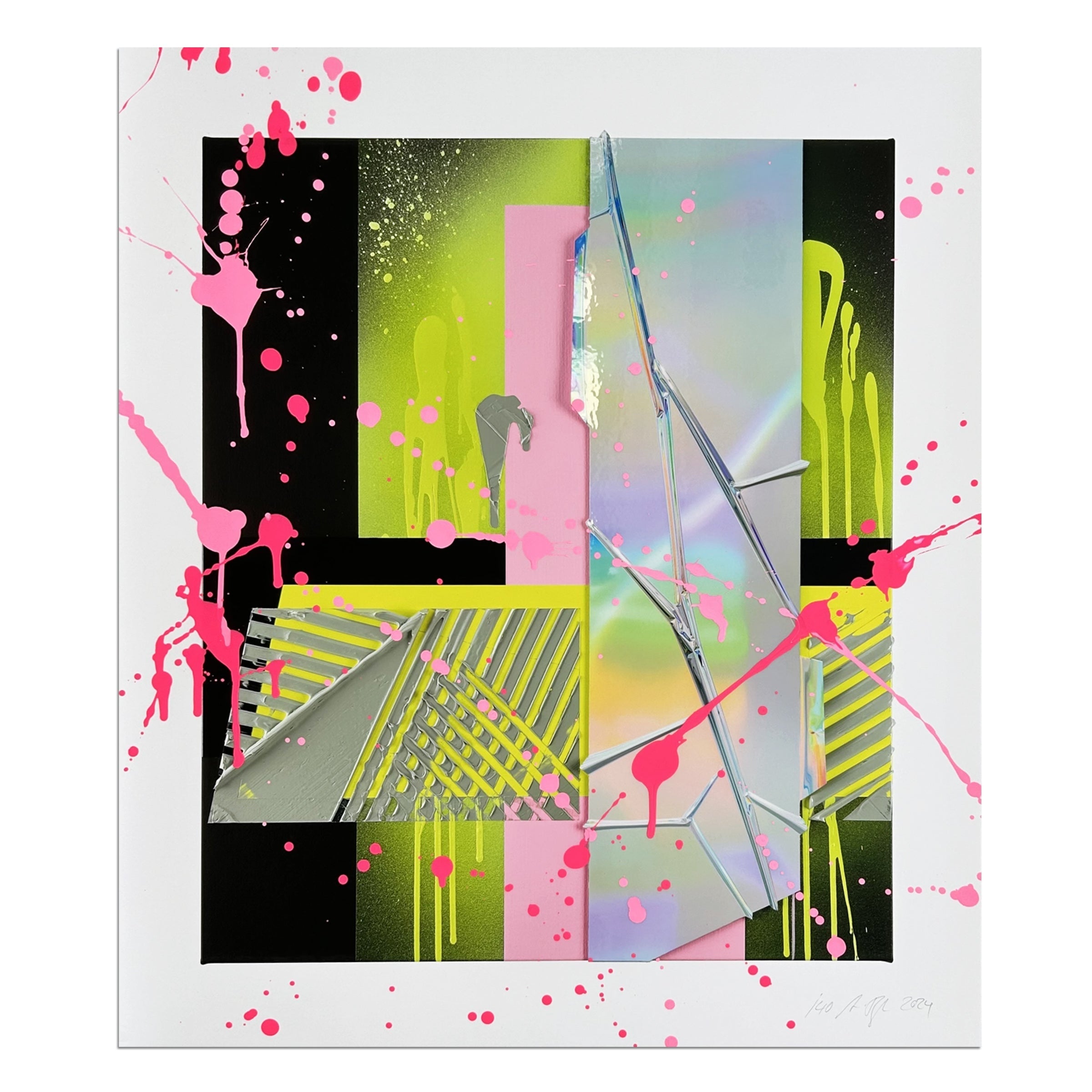 Anselm Reyle – Untitled (Suite of 4 Works)