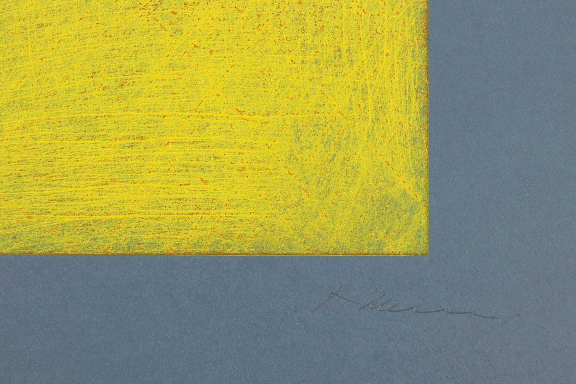 Arnulf Rainer - Gelbes Meer