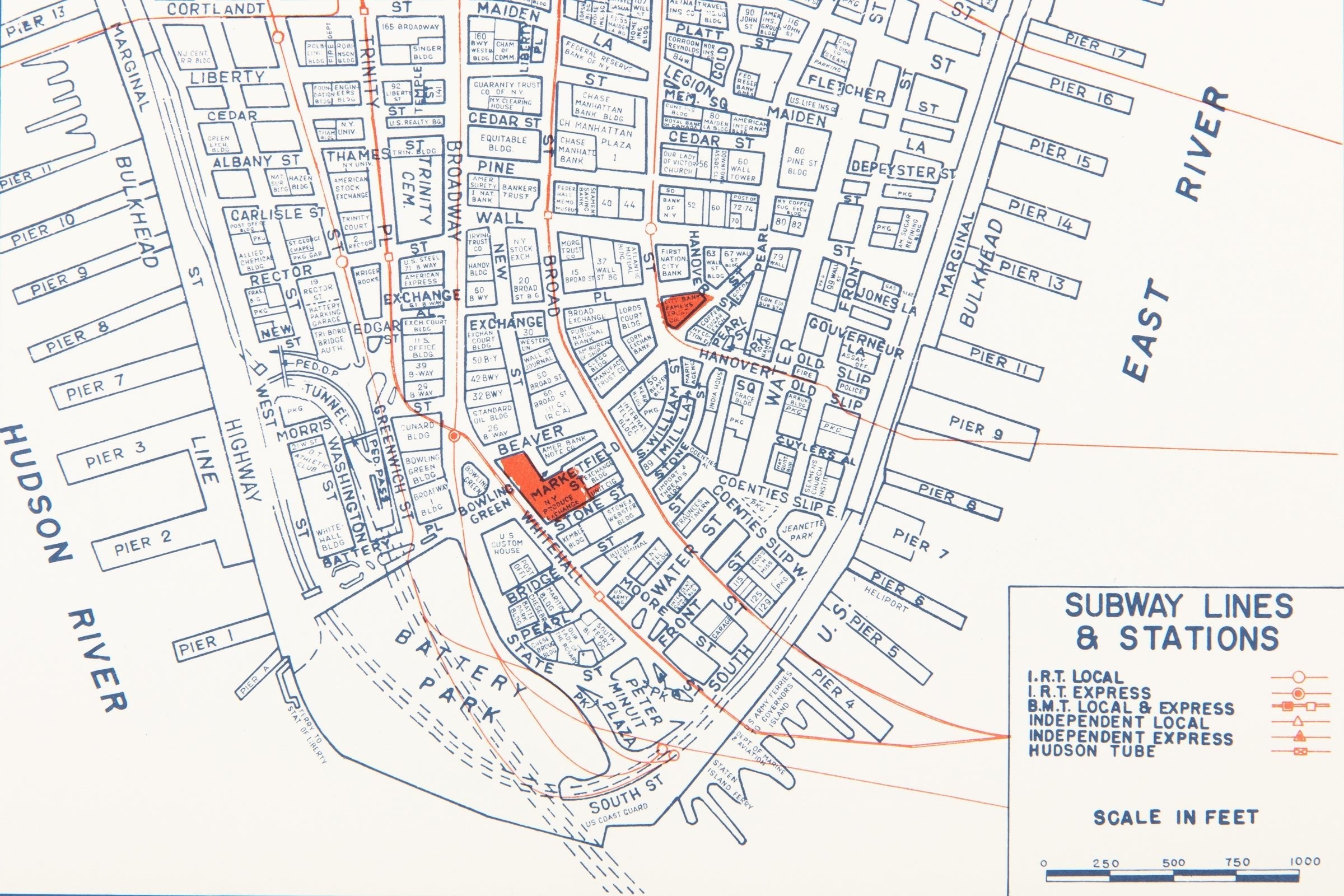 Christo - Lower Manhattan Packed Buildings (Monuments)