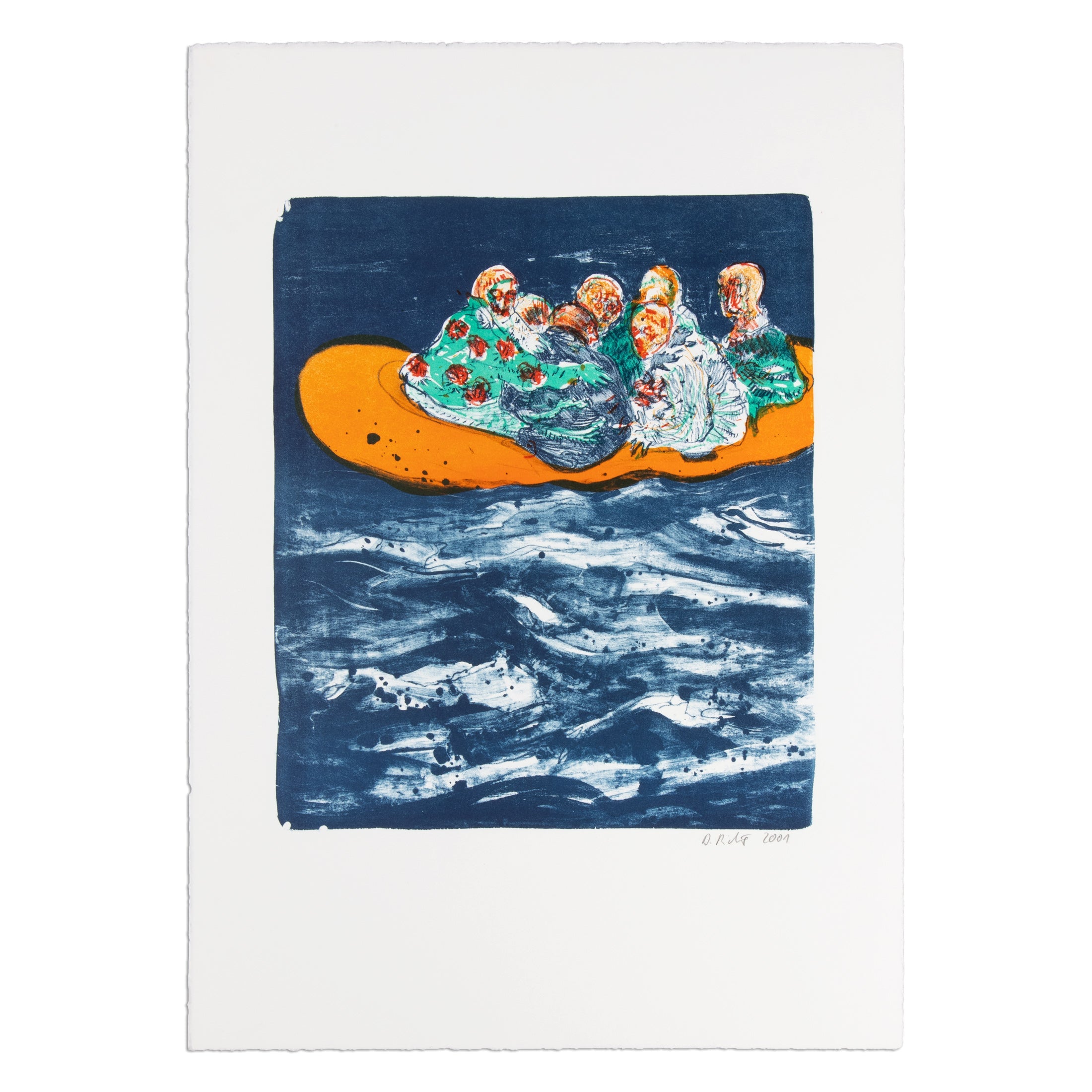 Daniel Richter – The Crew (Tarifa) | Signed Print