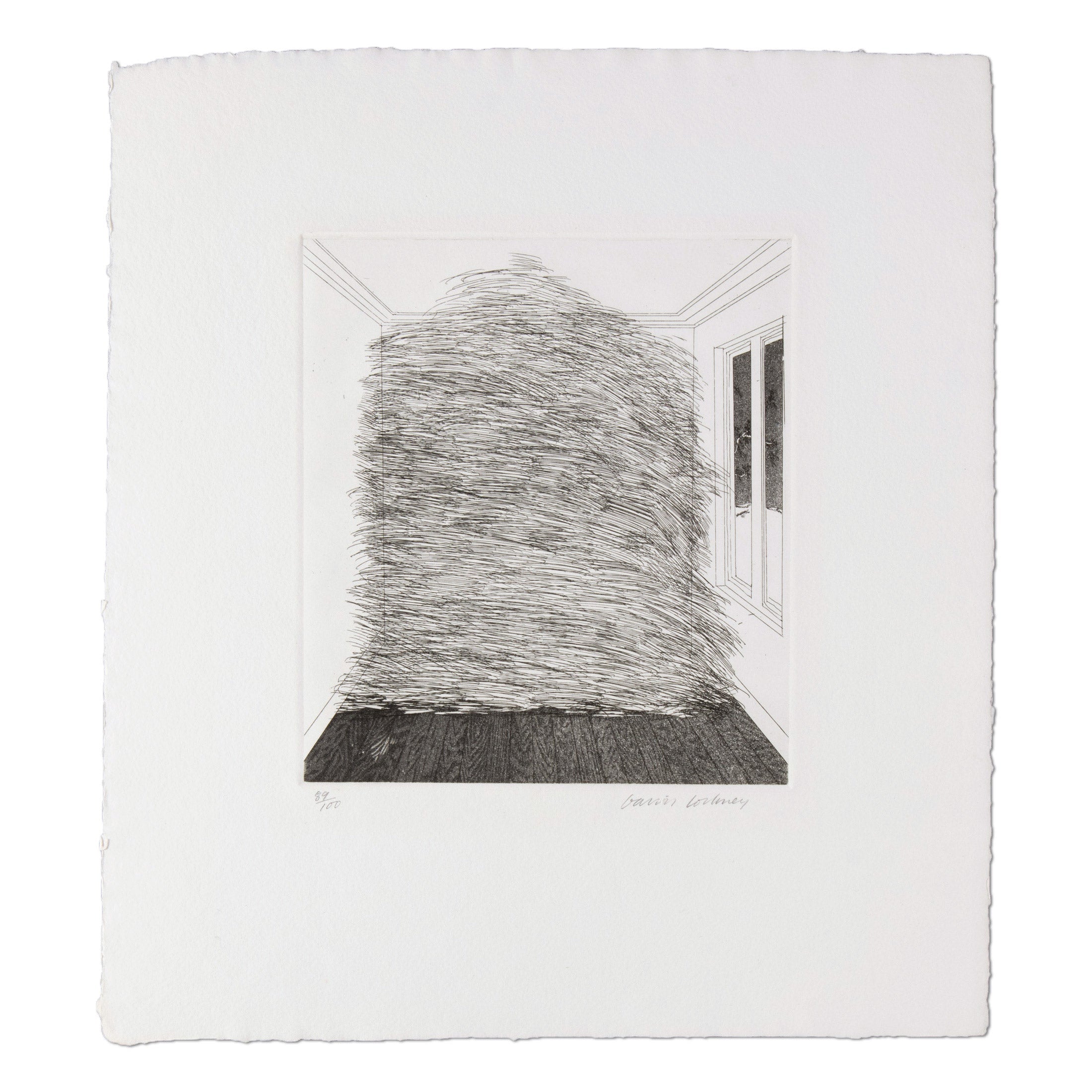 David Hockney - A Room Full of Straw (Rumpelstilzchen)