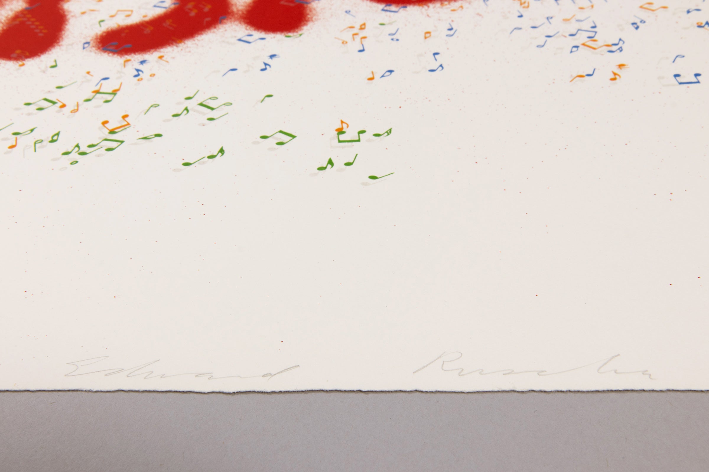 Ed Ruscha – America Whistles | Signed Print