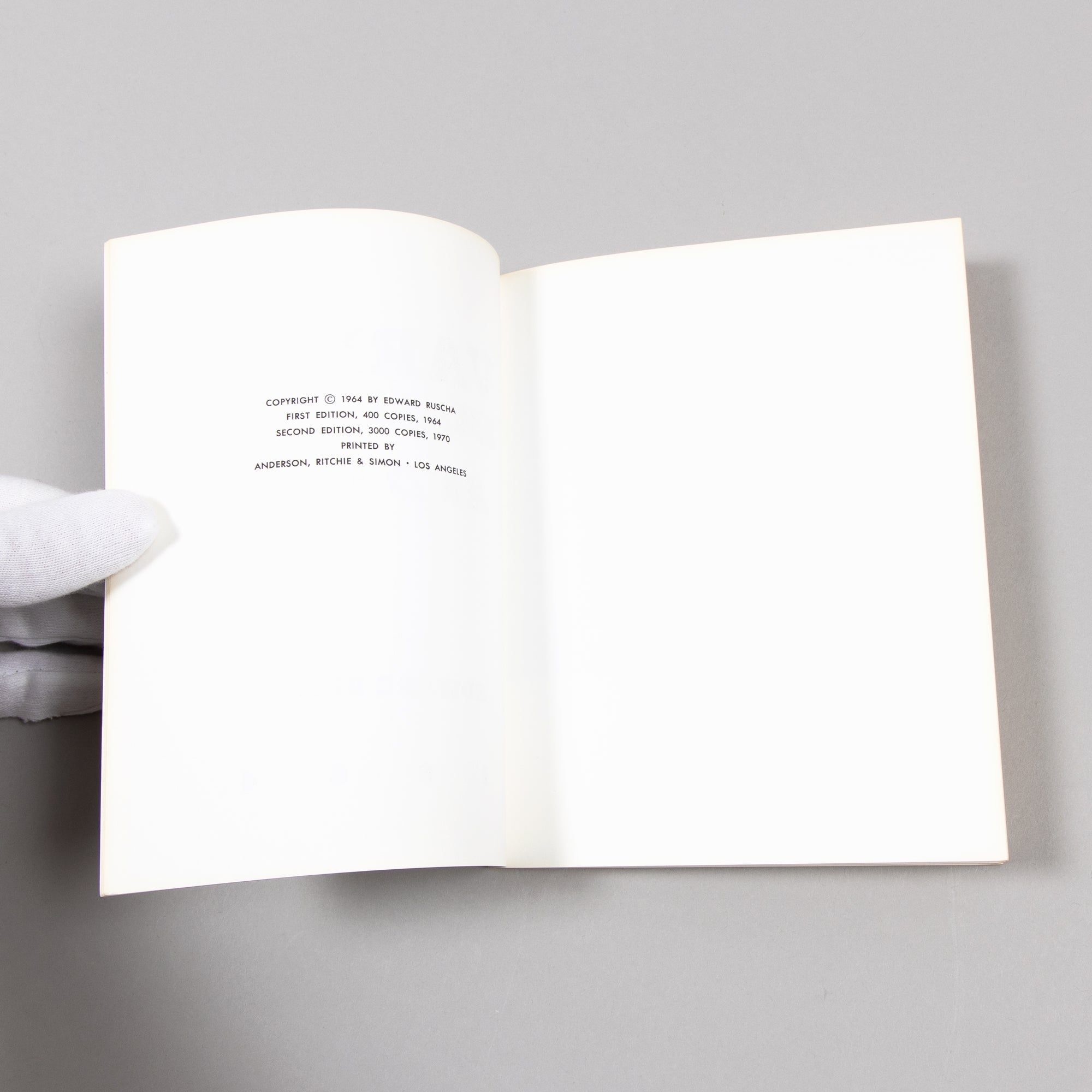 Ed Ruscha - Various Small Fires and Milk