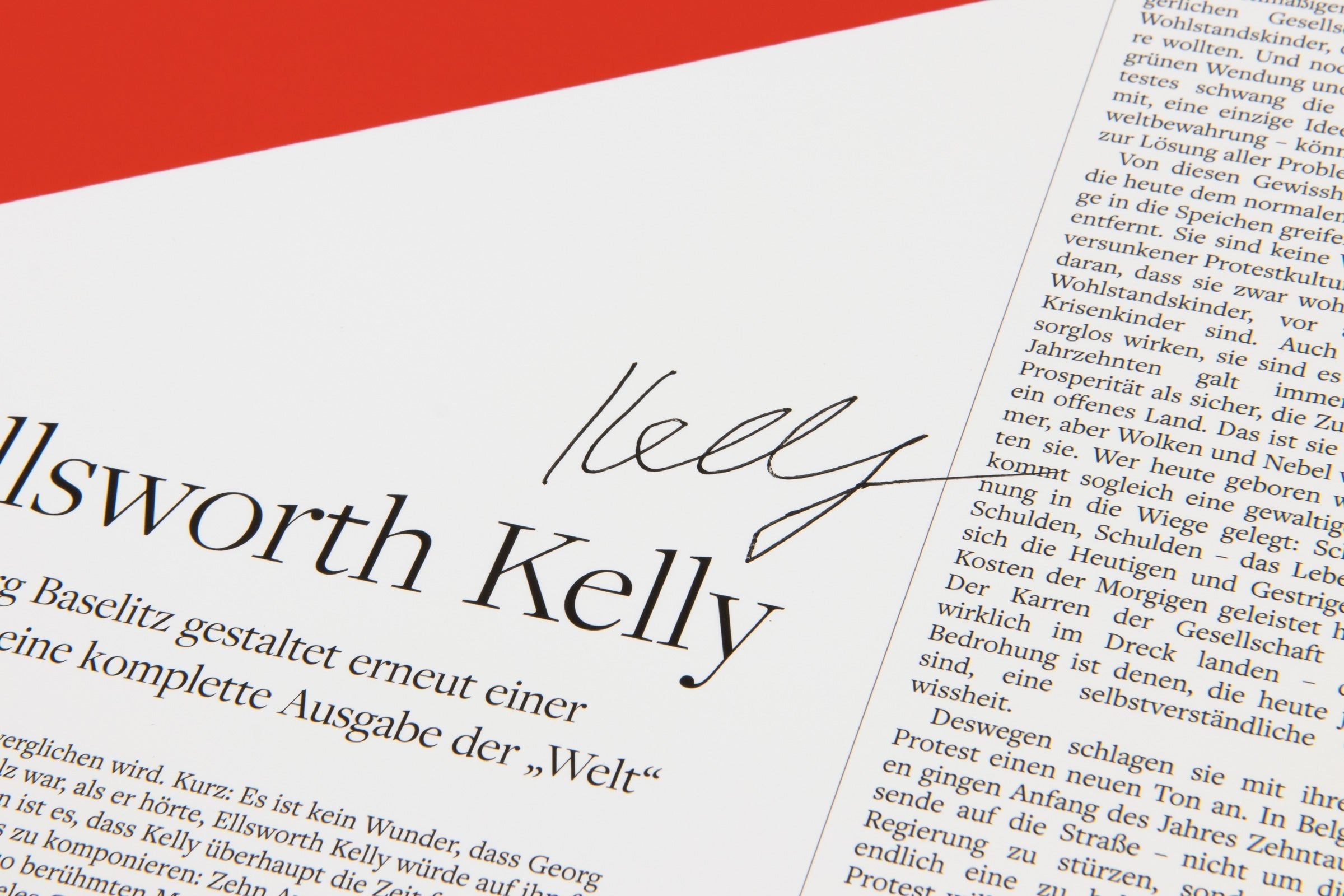 Ellsworth Kelly – Die Welt