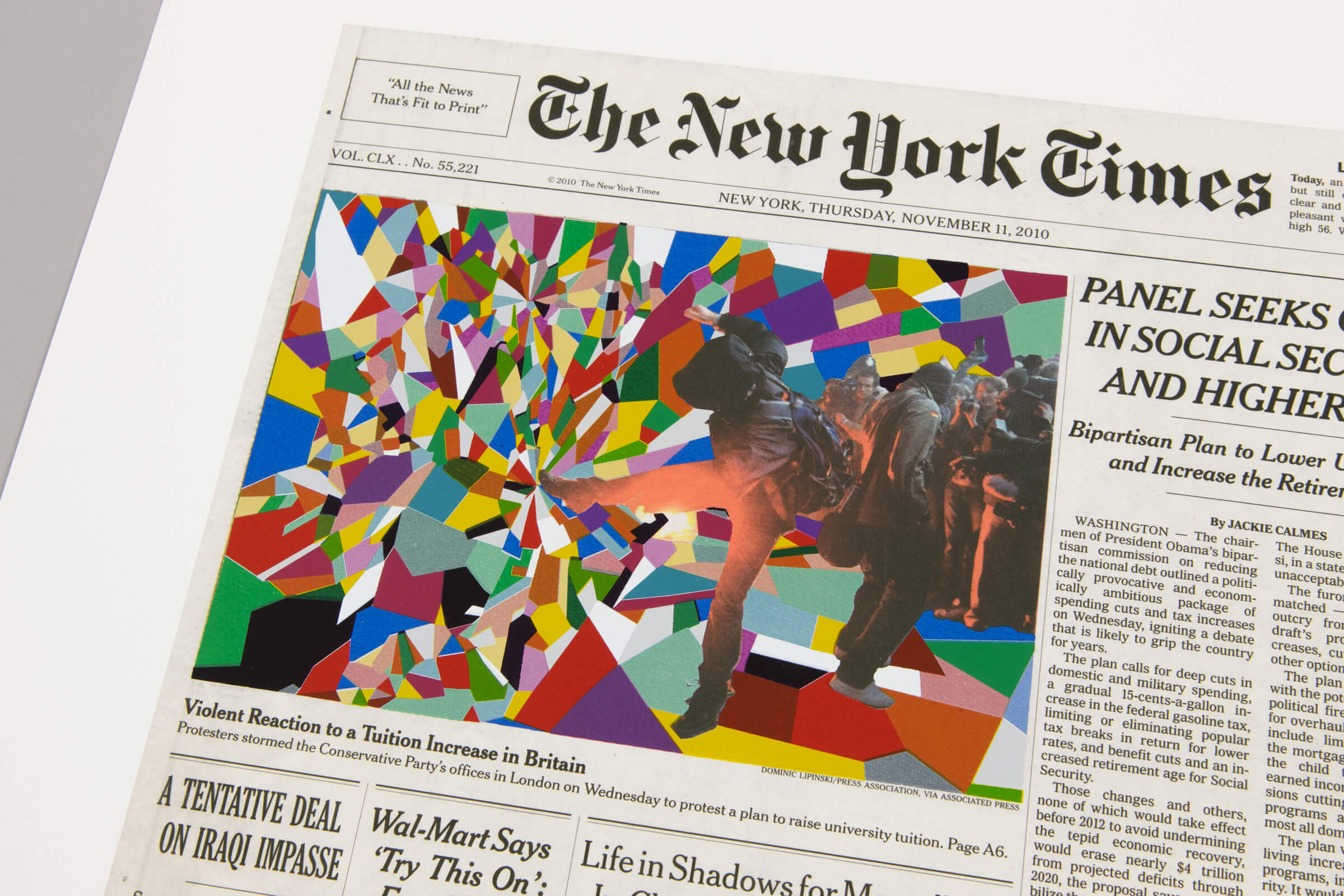 Fred Tomaselli – Nov. 11, 2010