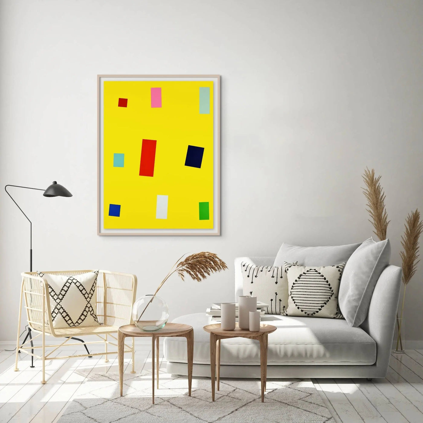 Imi Knoebel - Gelbe Fahne